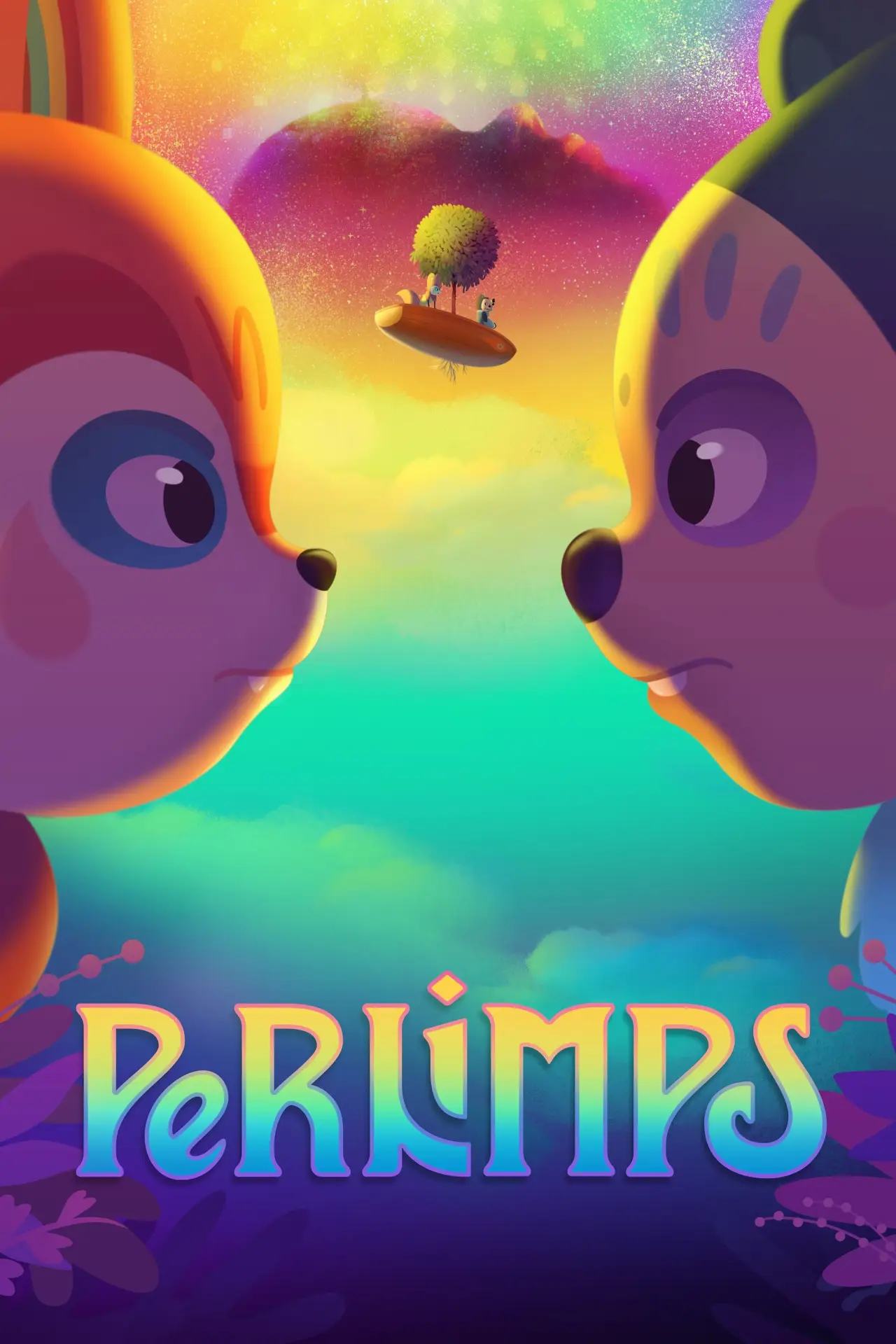 Plakat filmowy "Perlimps"