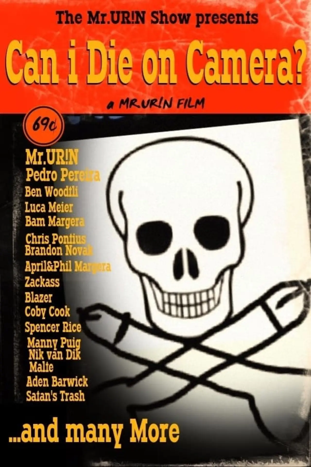 Plakat filmowy "Can i Die on Camera?"