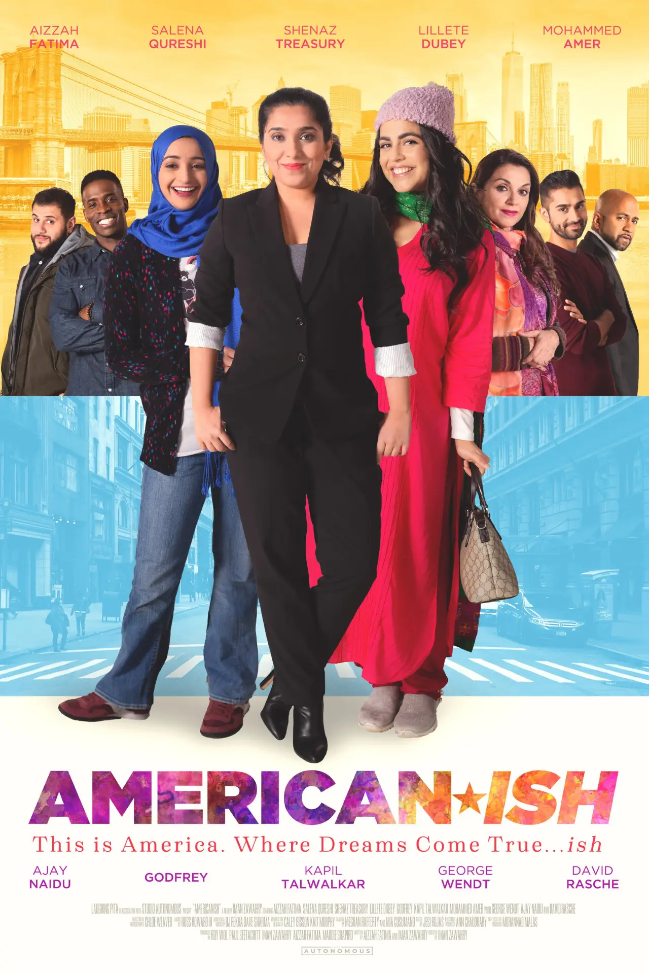 Plakat filmowy "Americanish"