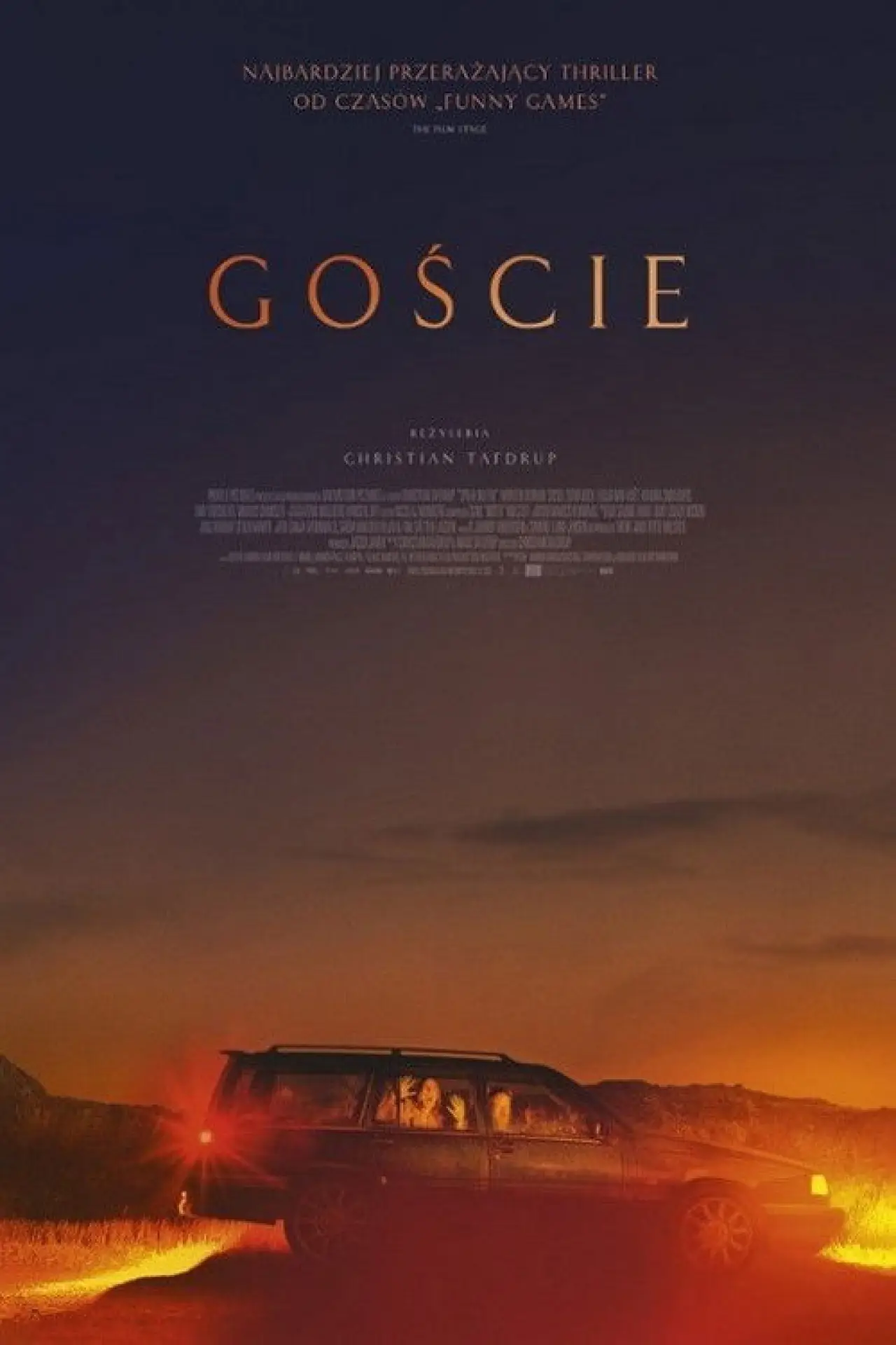 Plakat filmowy "Goście"