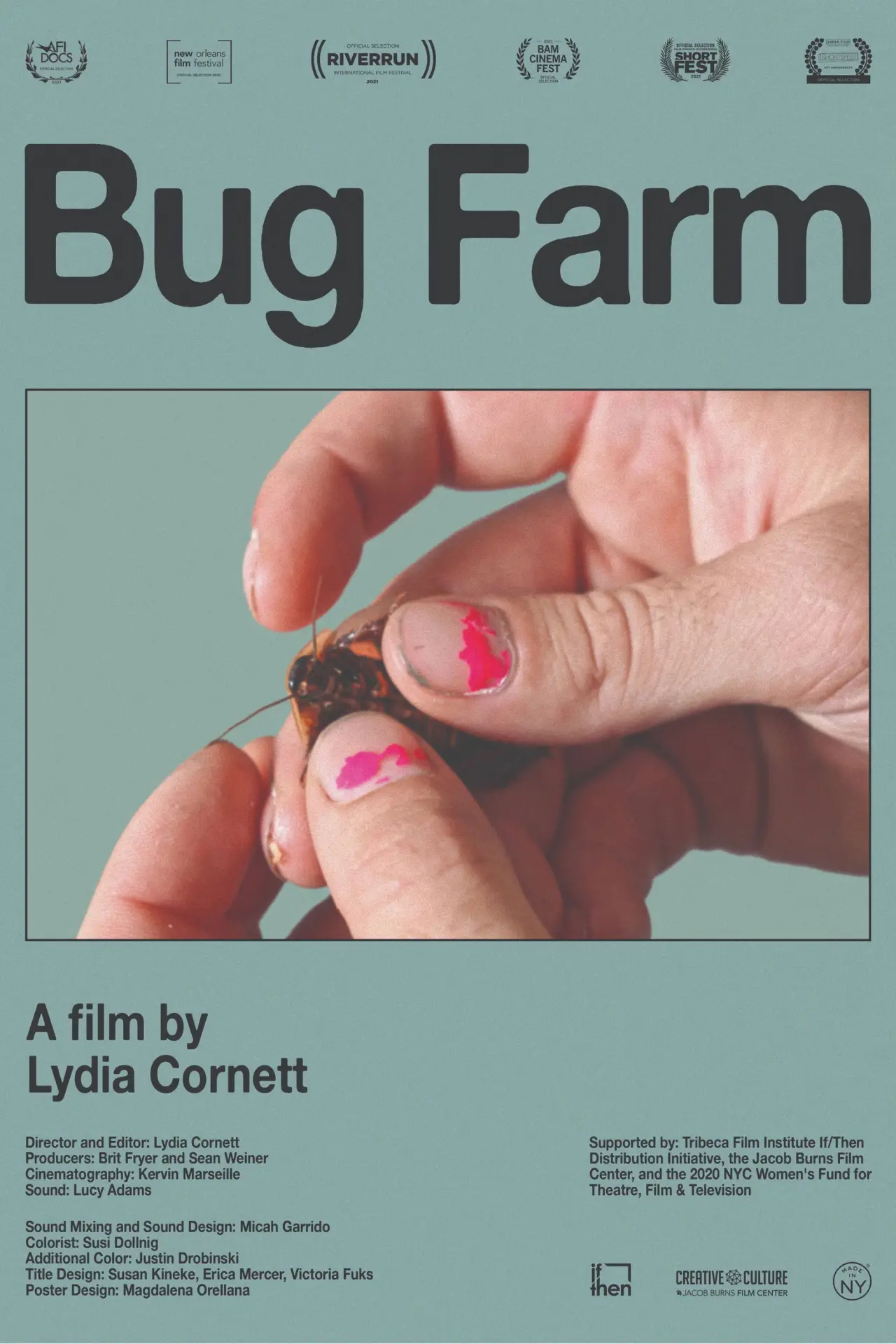 Plakat filmowy "Bug Farm"