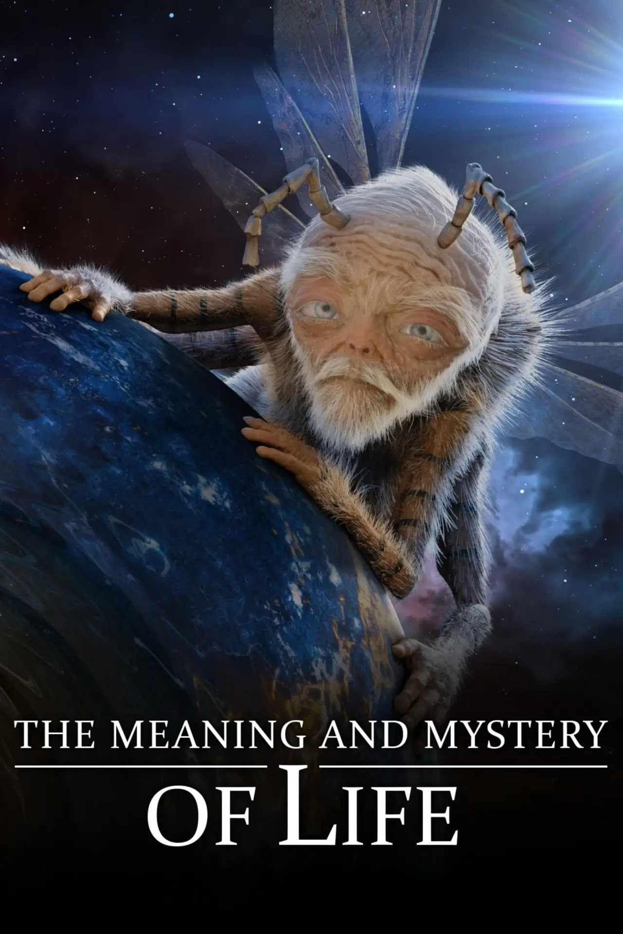 Plakat filmowy "Tajemství a smysl života"