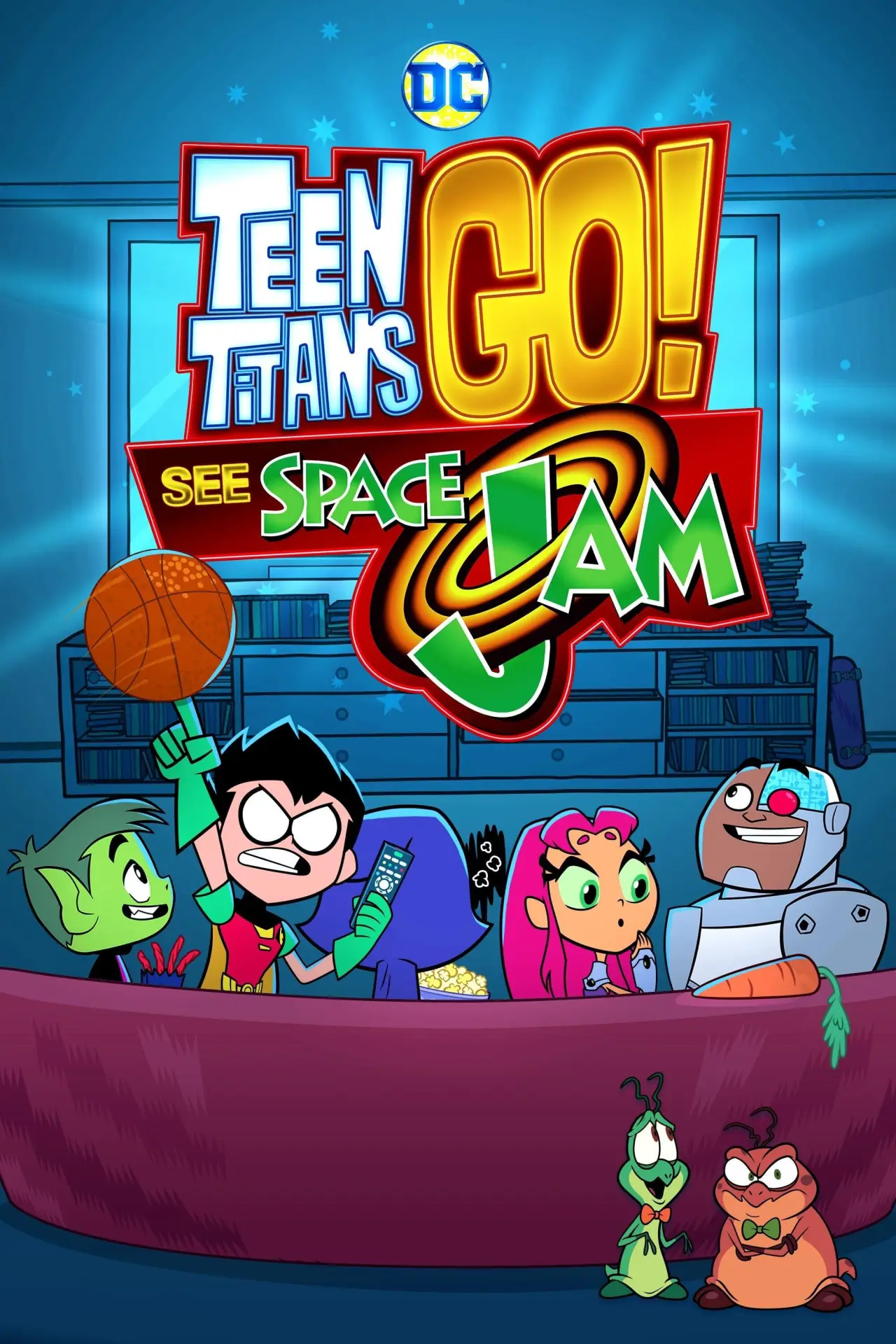 Plakat filmowy "Teen Titans Go! See Space Jam"
