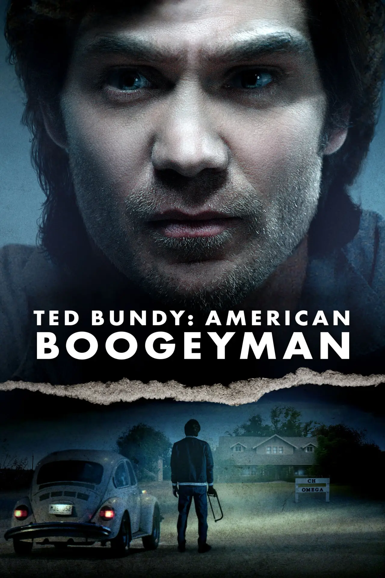 Plakat filmowy "Ted Bundy: Ulubiony morderca Ameryki"