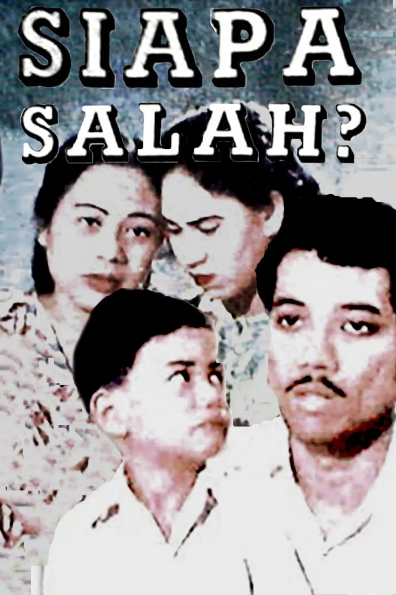 Plakat filmowy "Siapa Salah?"