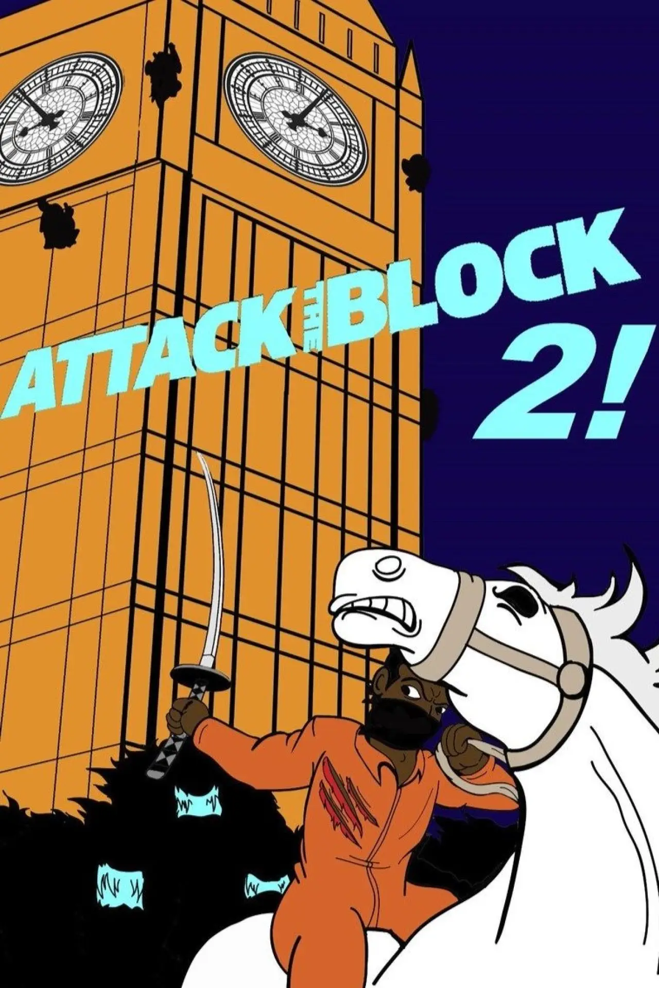 Plakat filmowy "Attack the Block 2"