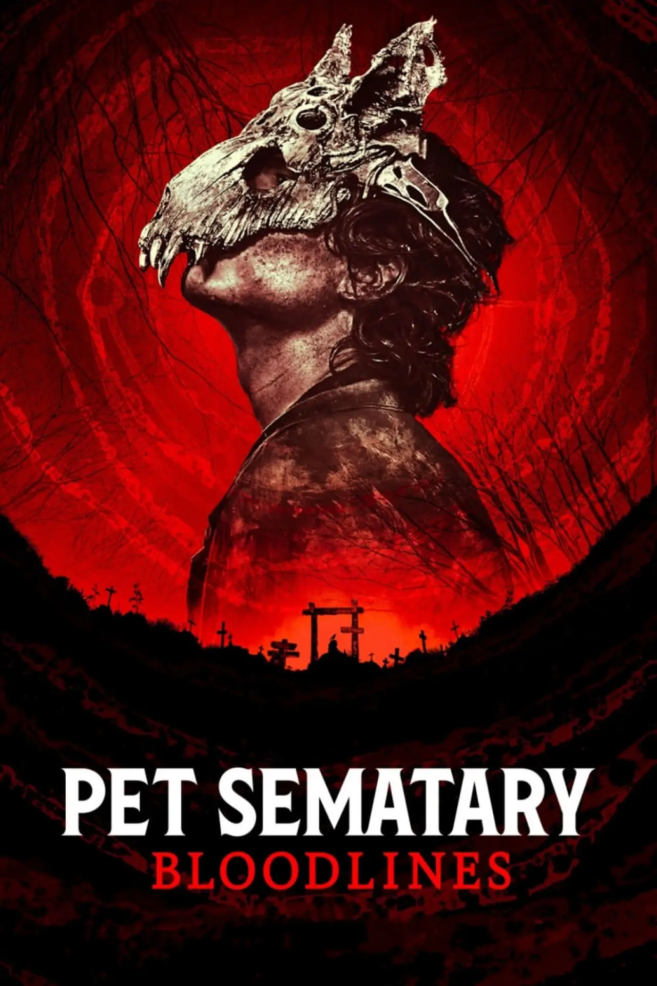 Plakat filmowy "Smętarz dla zwierzaków. Początki"