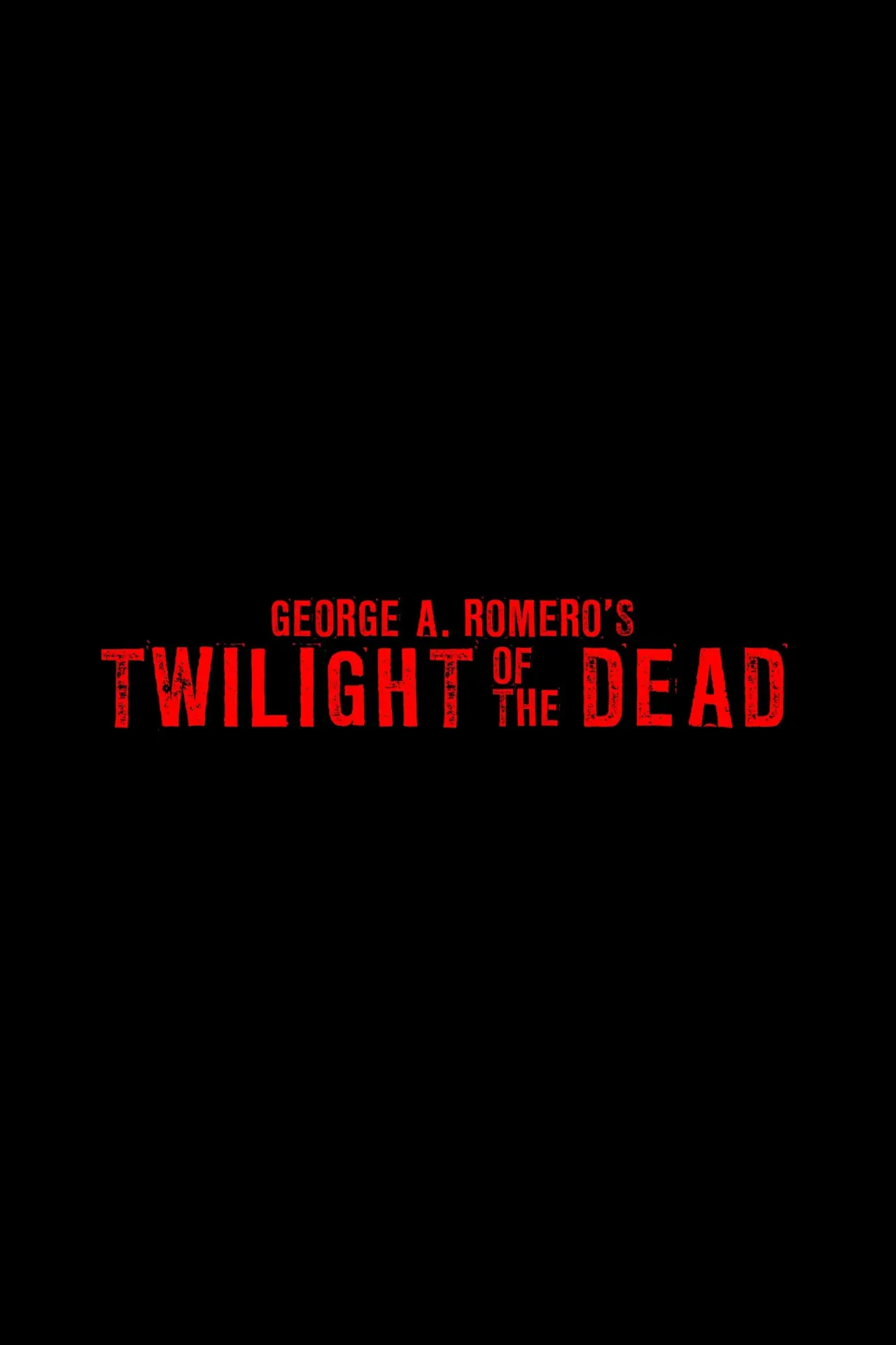 Plakat filmowy "Twilight of the Dead"