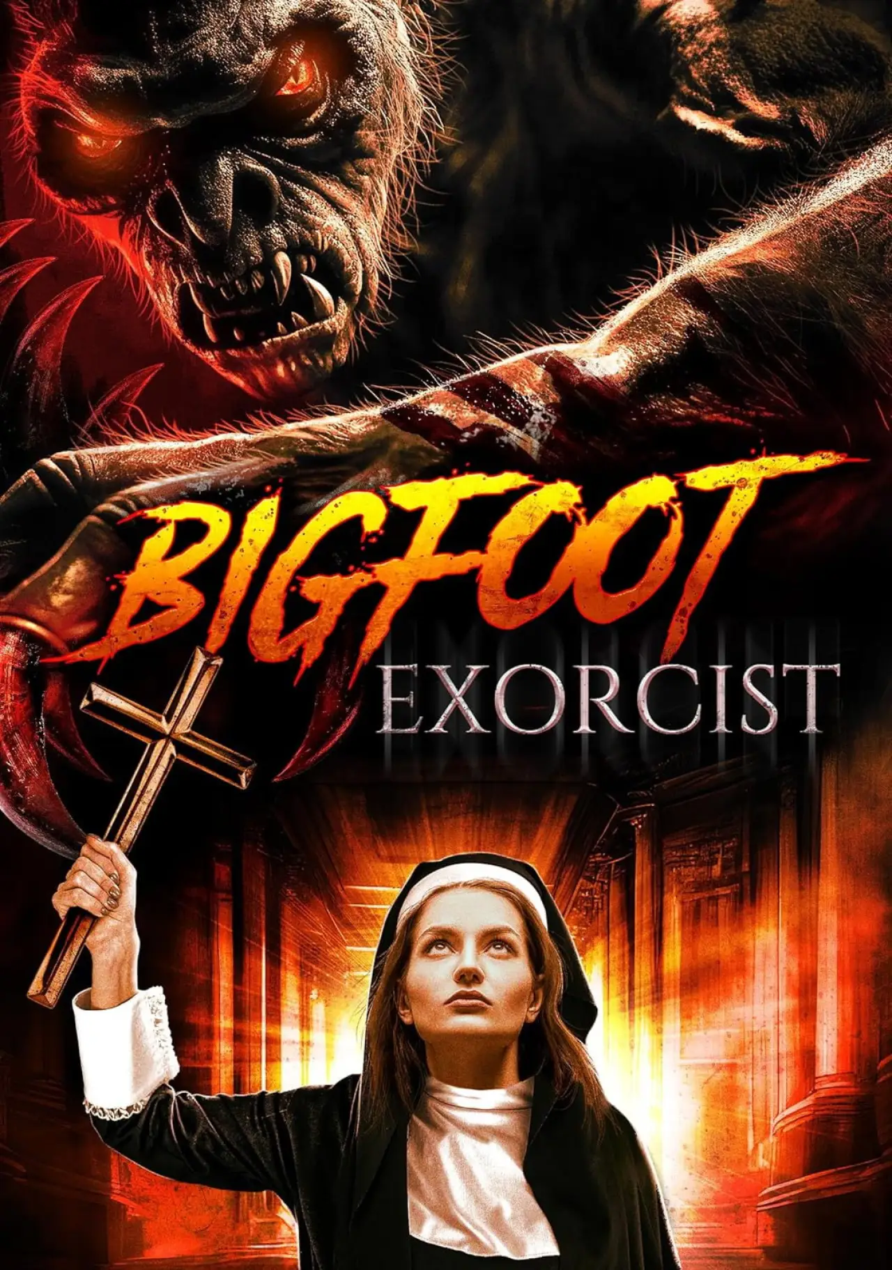 Plakat filmowy "Bigfoot Exorcist"