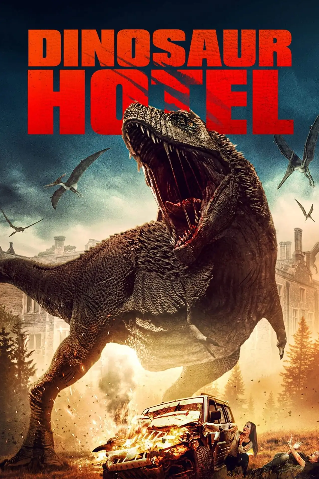 Plakat filmowy "Dinosaur Hotel"