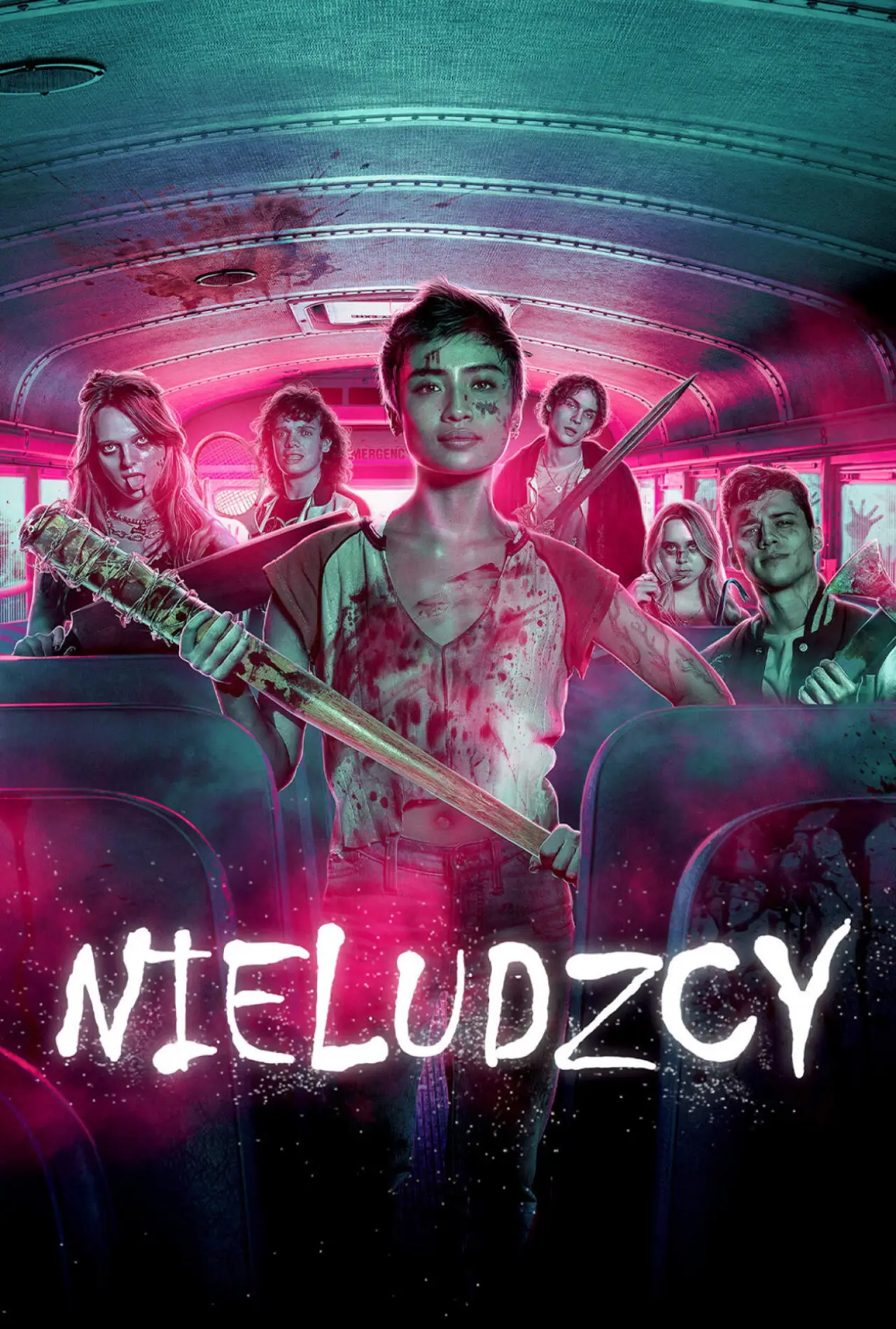 Plakat filmowy "Nieludzcy"