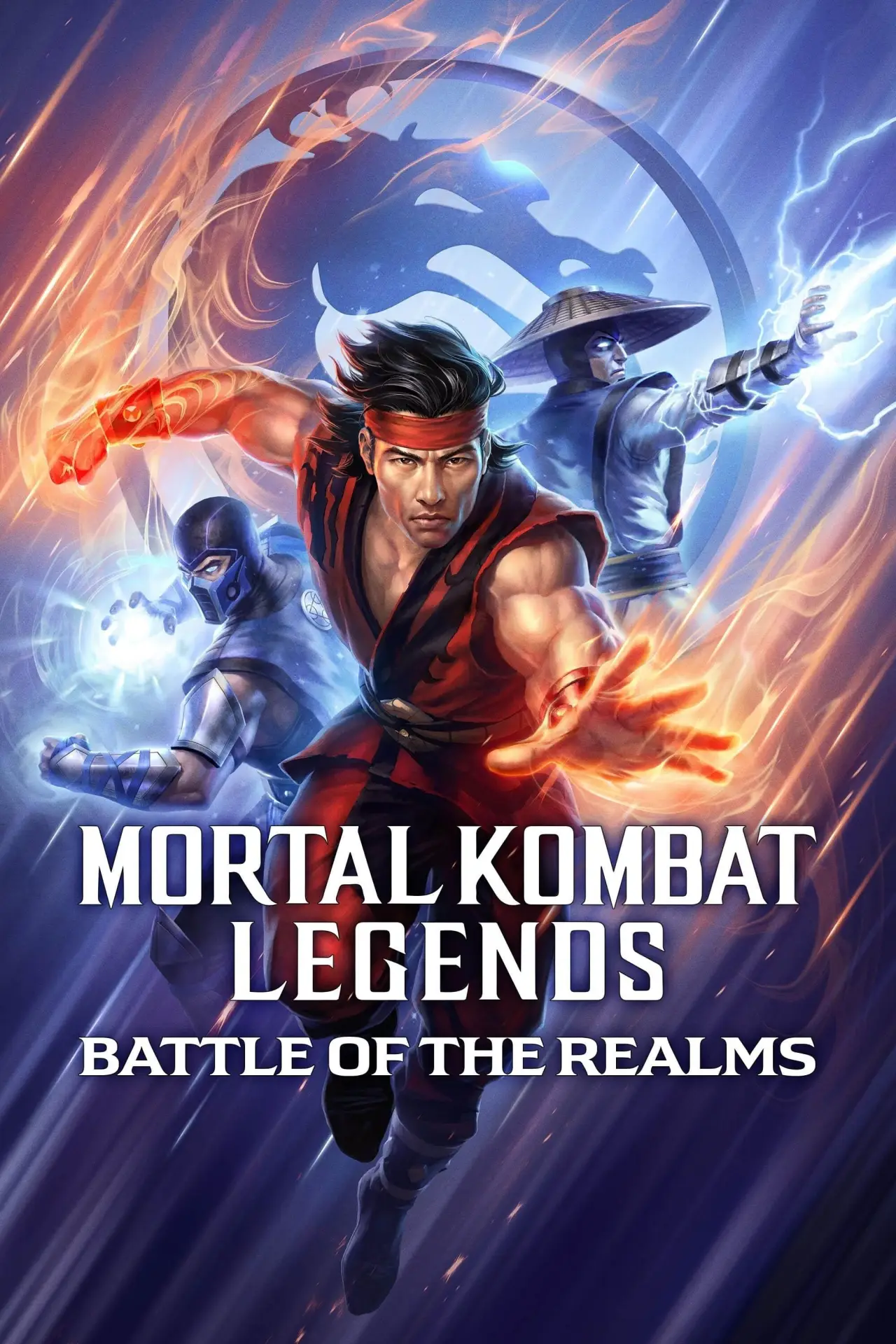 Plakat filmowy "Legendy Mortal Kombat: Starcie królestw"