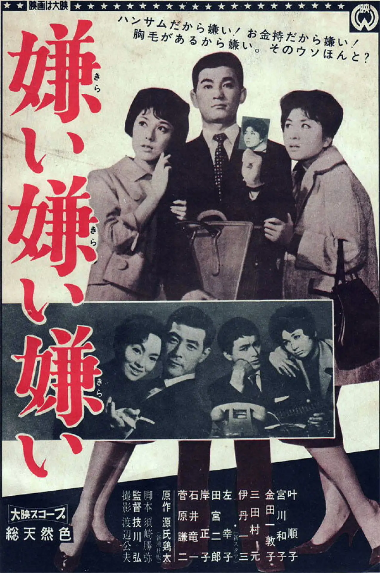 Plakat filmowy "嫌い嫌い嫌い"