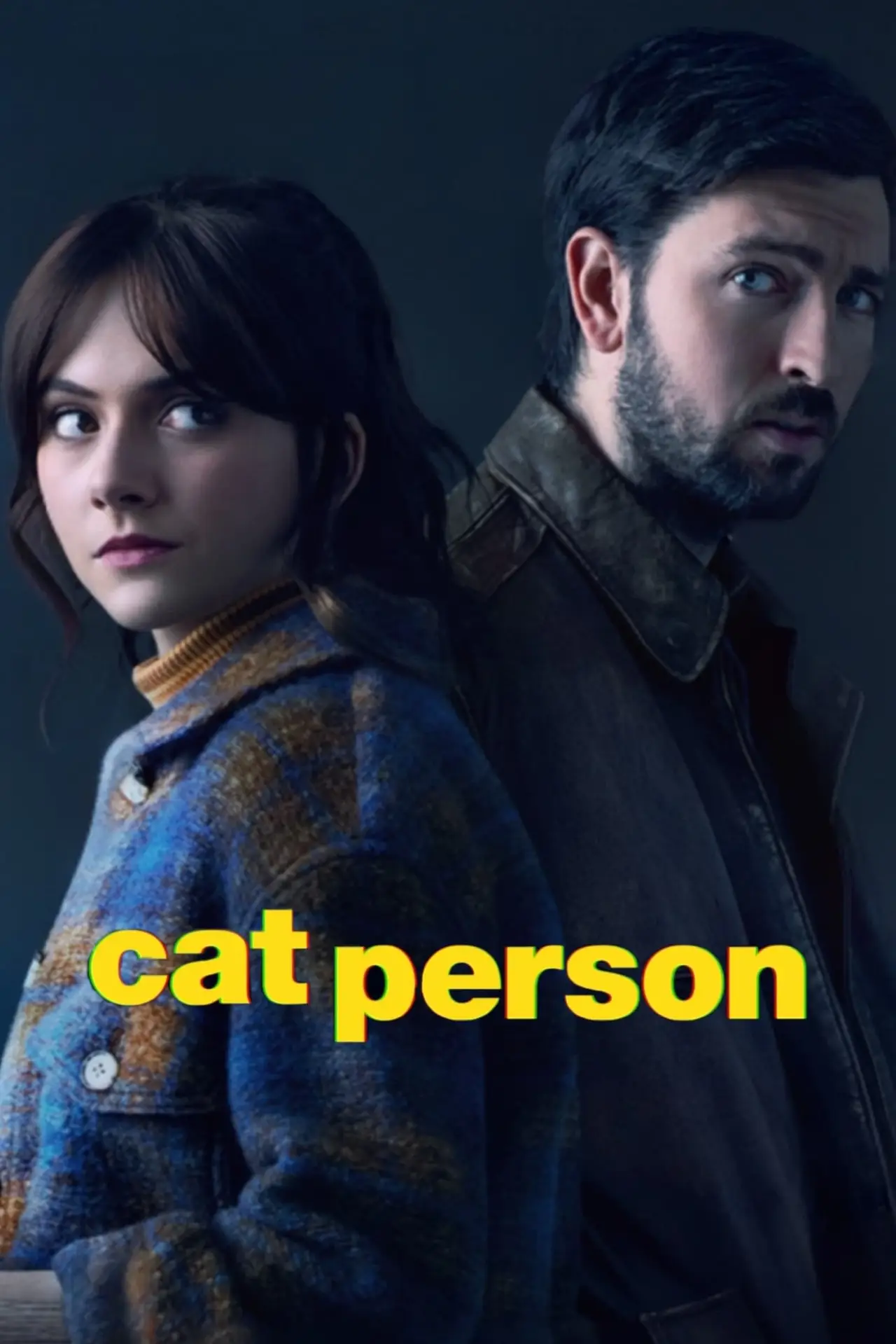 Plakat filmowy "Niebezpieczny kochanek"
