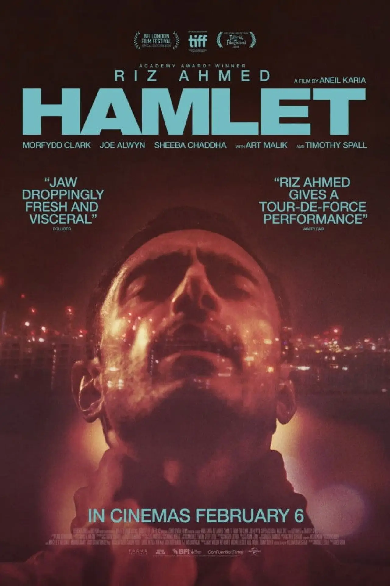 Plakat filmowy "Hamlet"