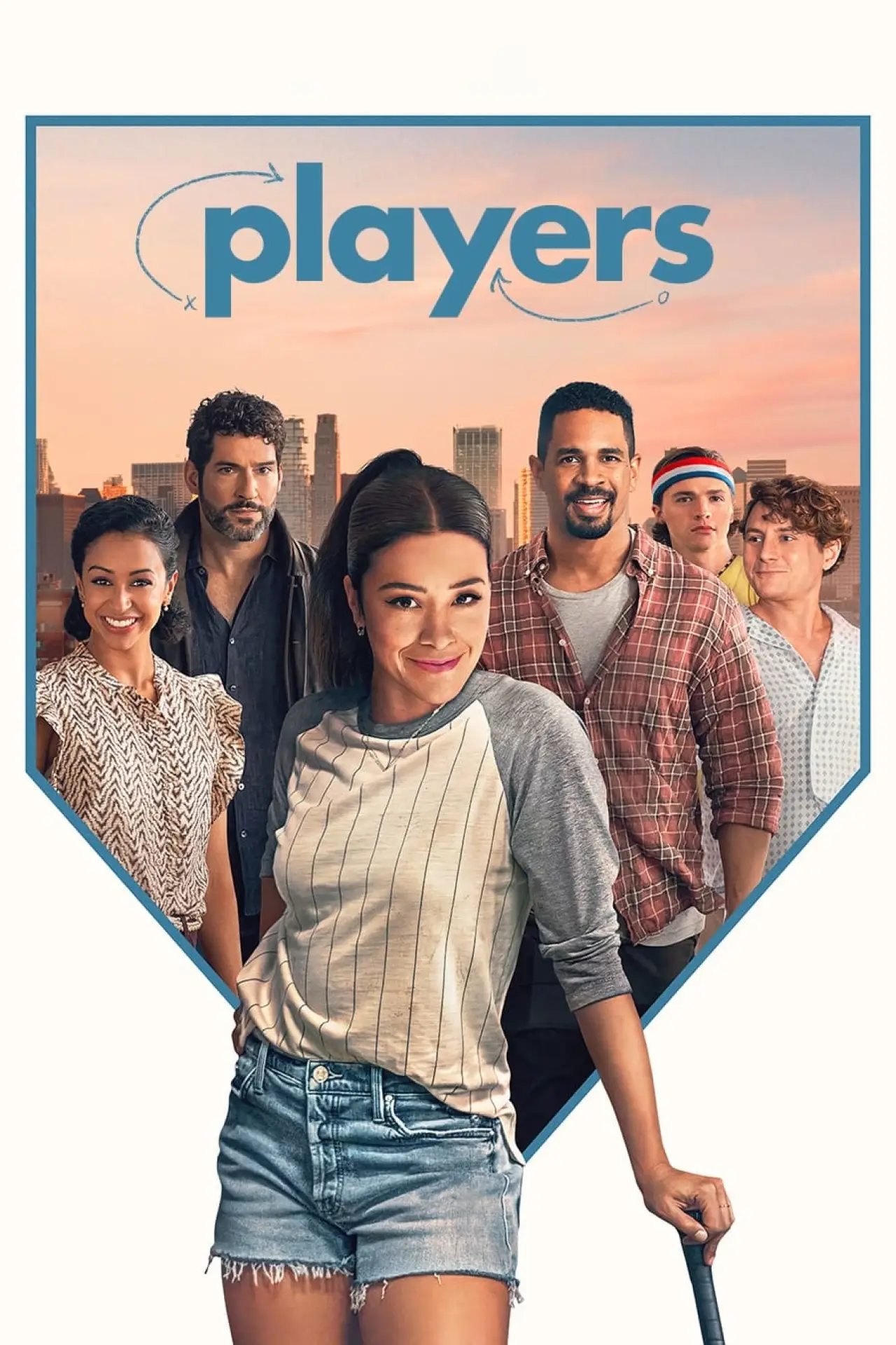 Plakat filmowy "Zagrywki"