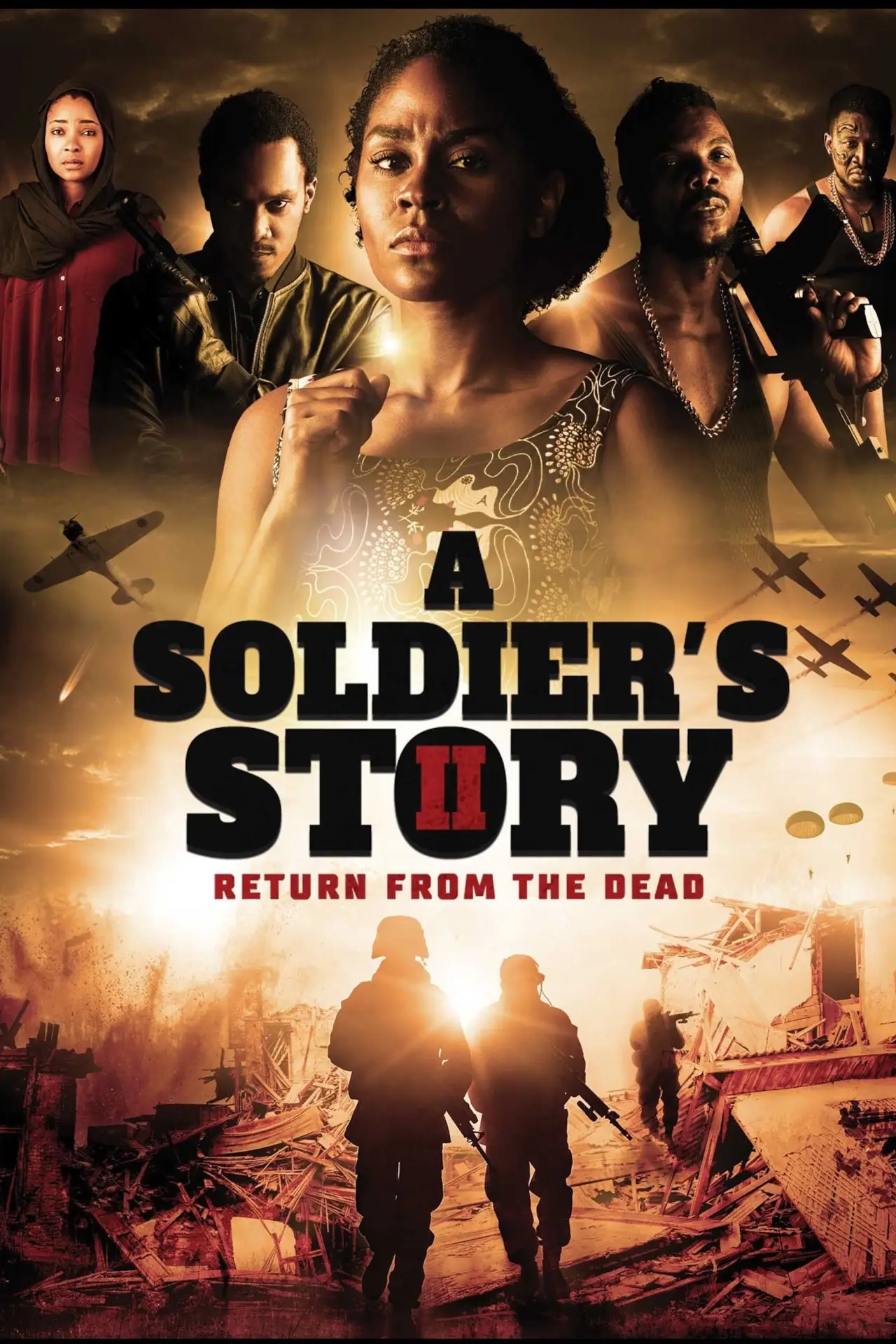 Plakat filmowy "A Soldier