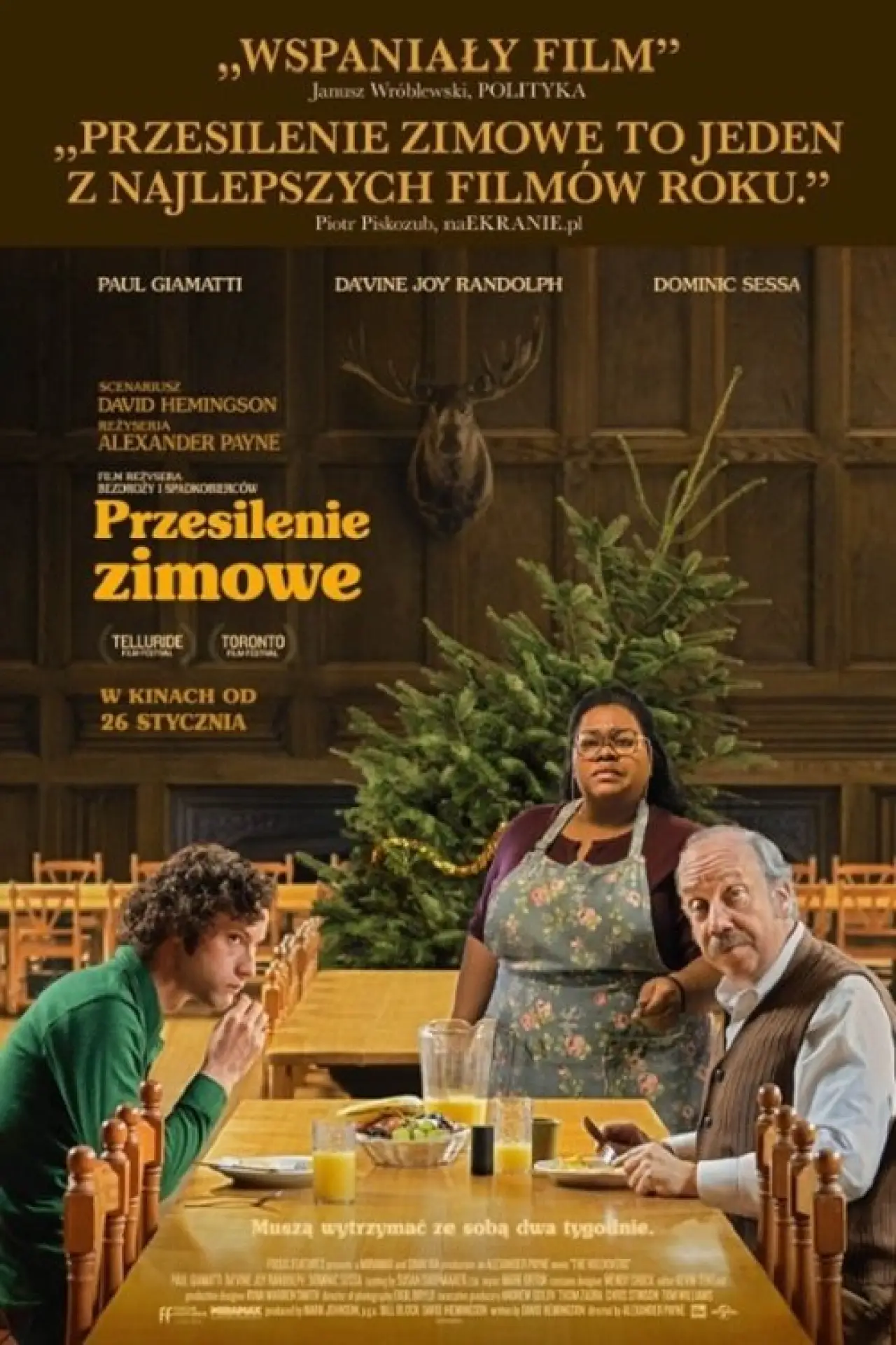 Plakat filmowy "Przesilenie zimowe"