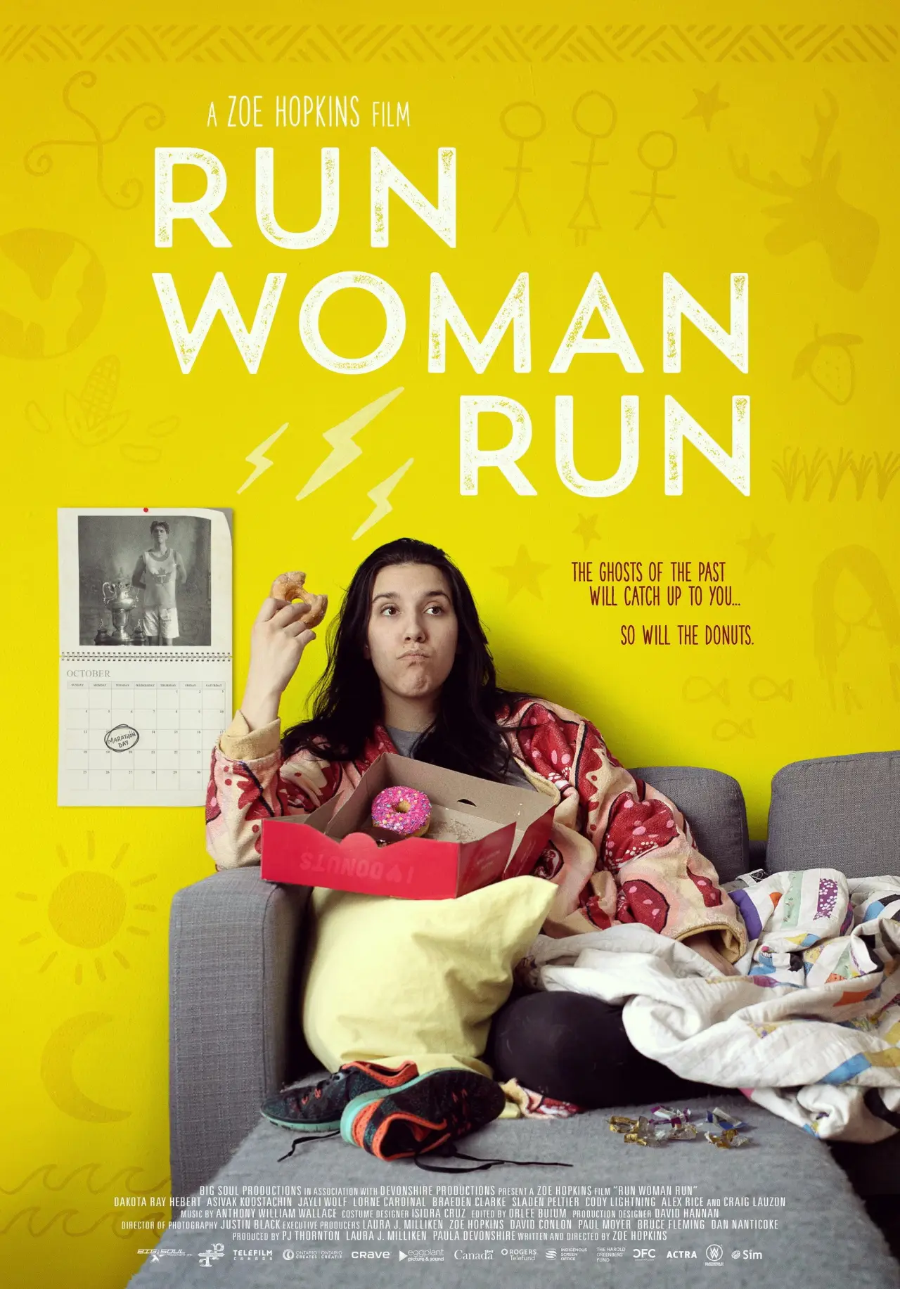 Plakat filmowy "Run Woman Run"