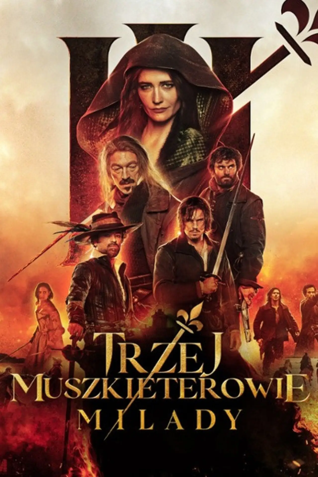 Plakat filmowy "Trzej muszkieterowie: Milady"