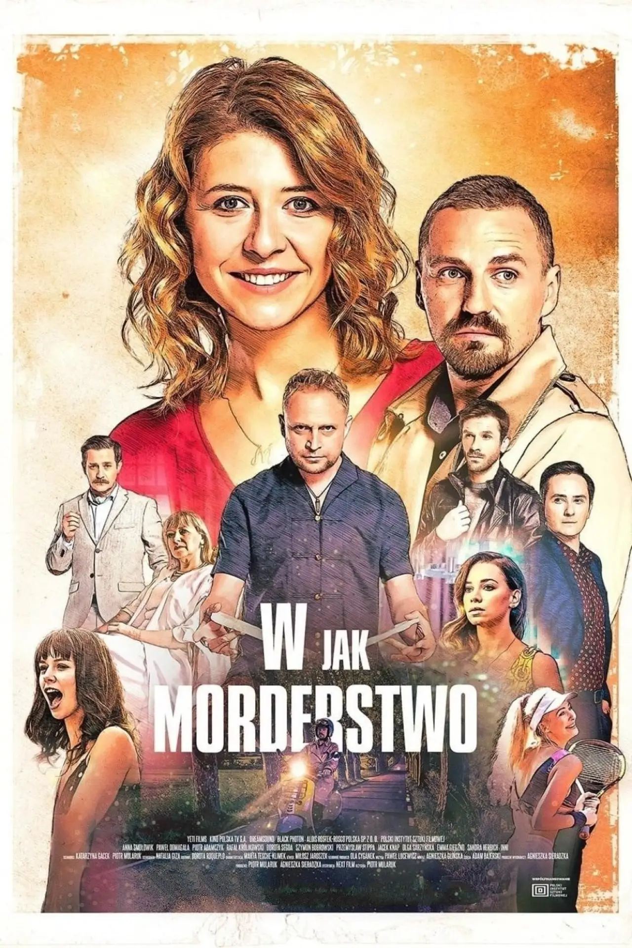 Plakat filmowy "W jak morderstwo"
