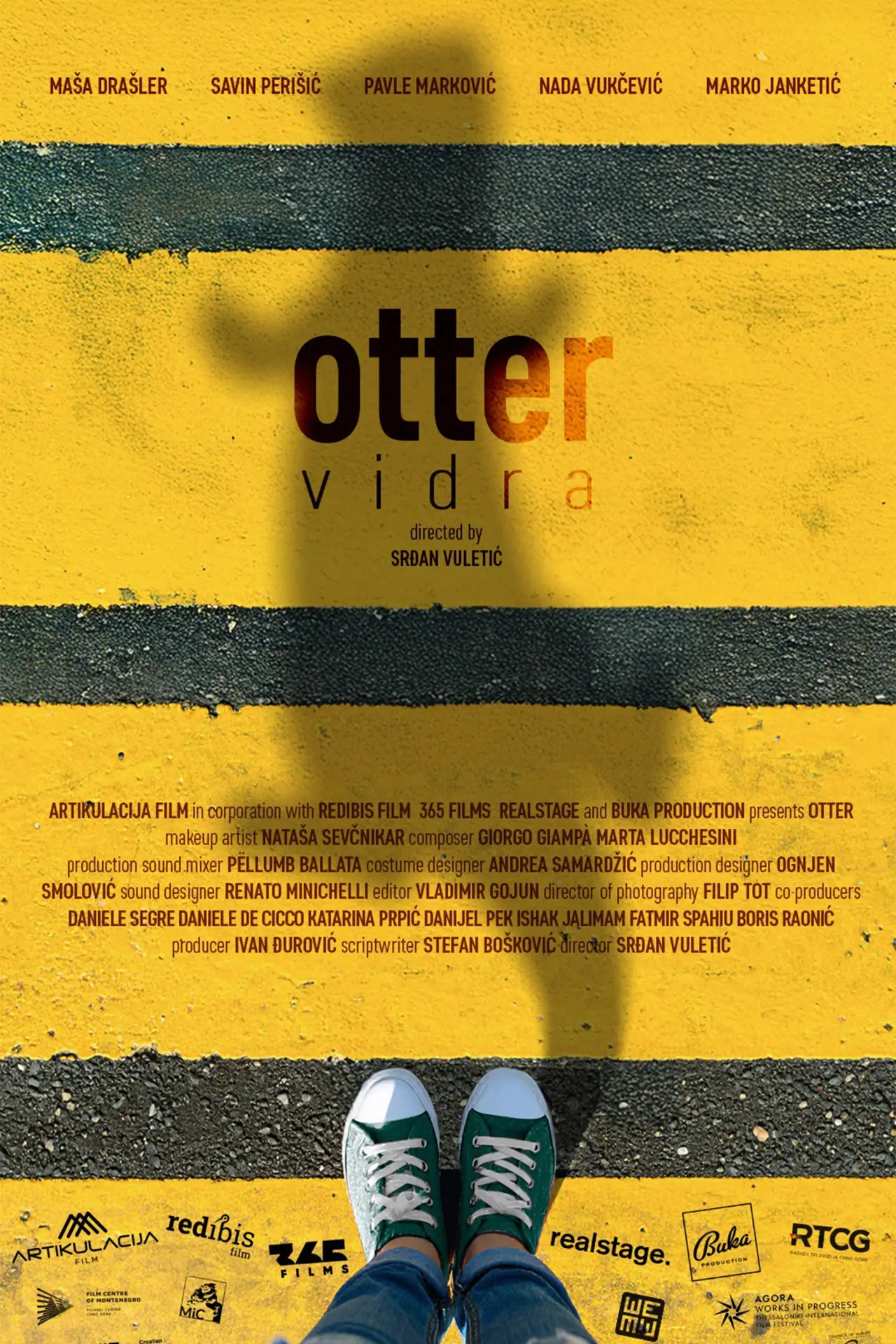Plakat filmowy "Vidra"