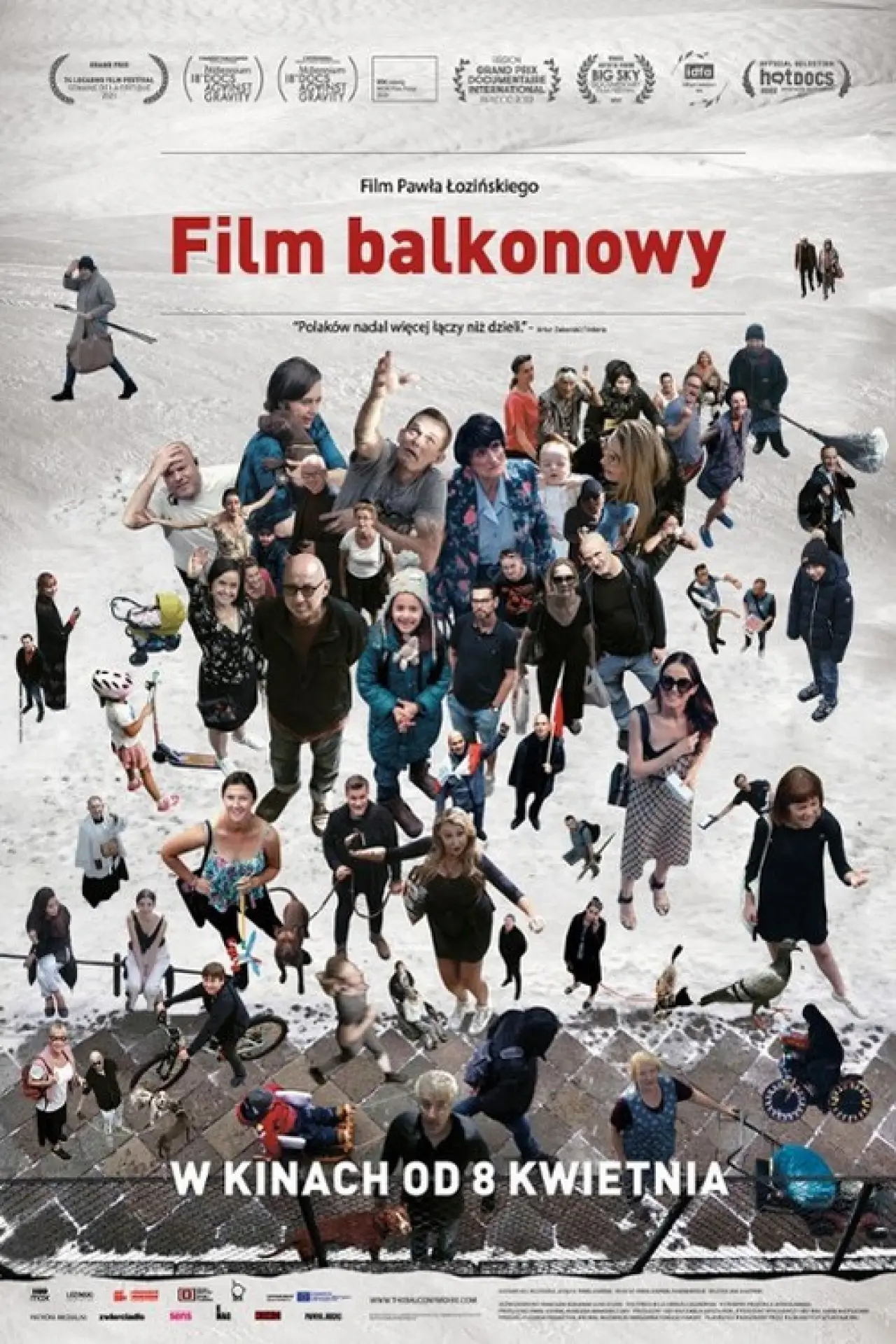 Plakat filmowy "Film balkonowy"