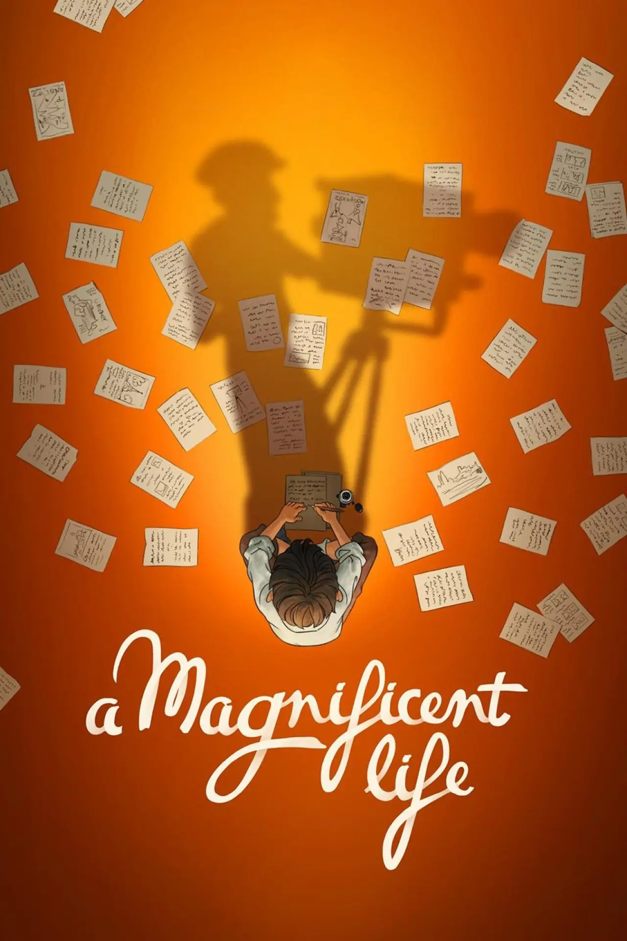 Plakat filmowy "Wspaniałe życie Marcela Pagnola"