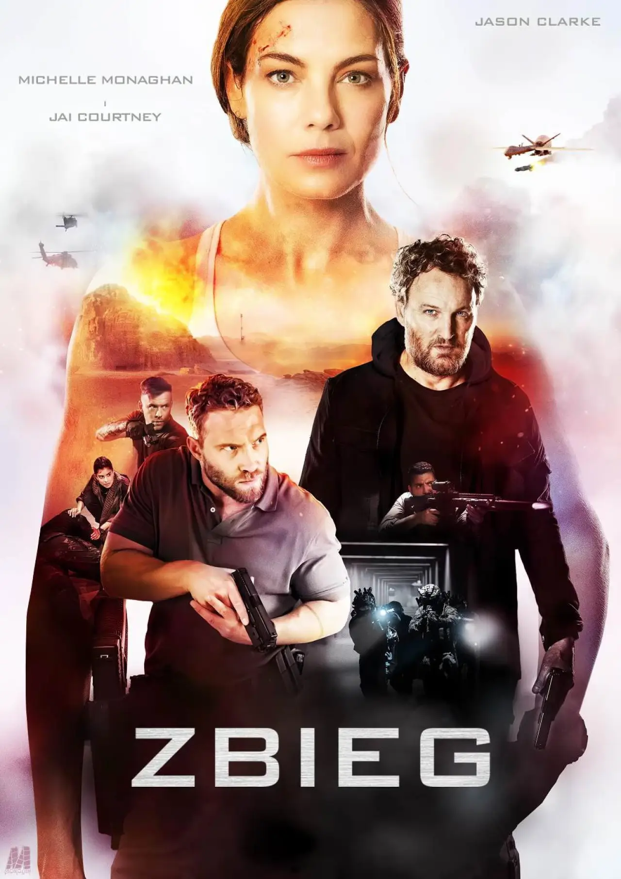 Plakat filmowy "Zbieg"