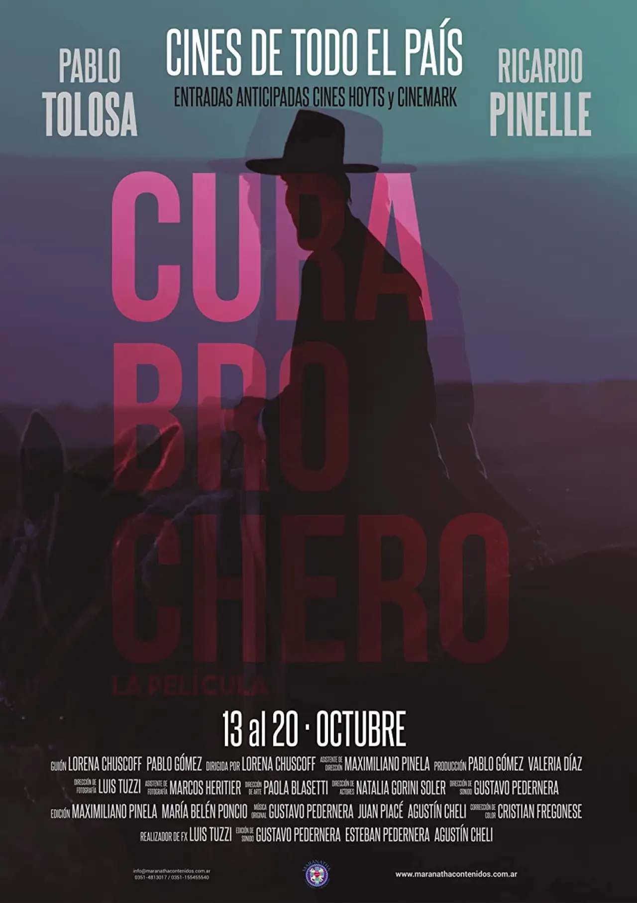 Plakat filmowy "Cura Brochero"