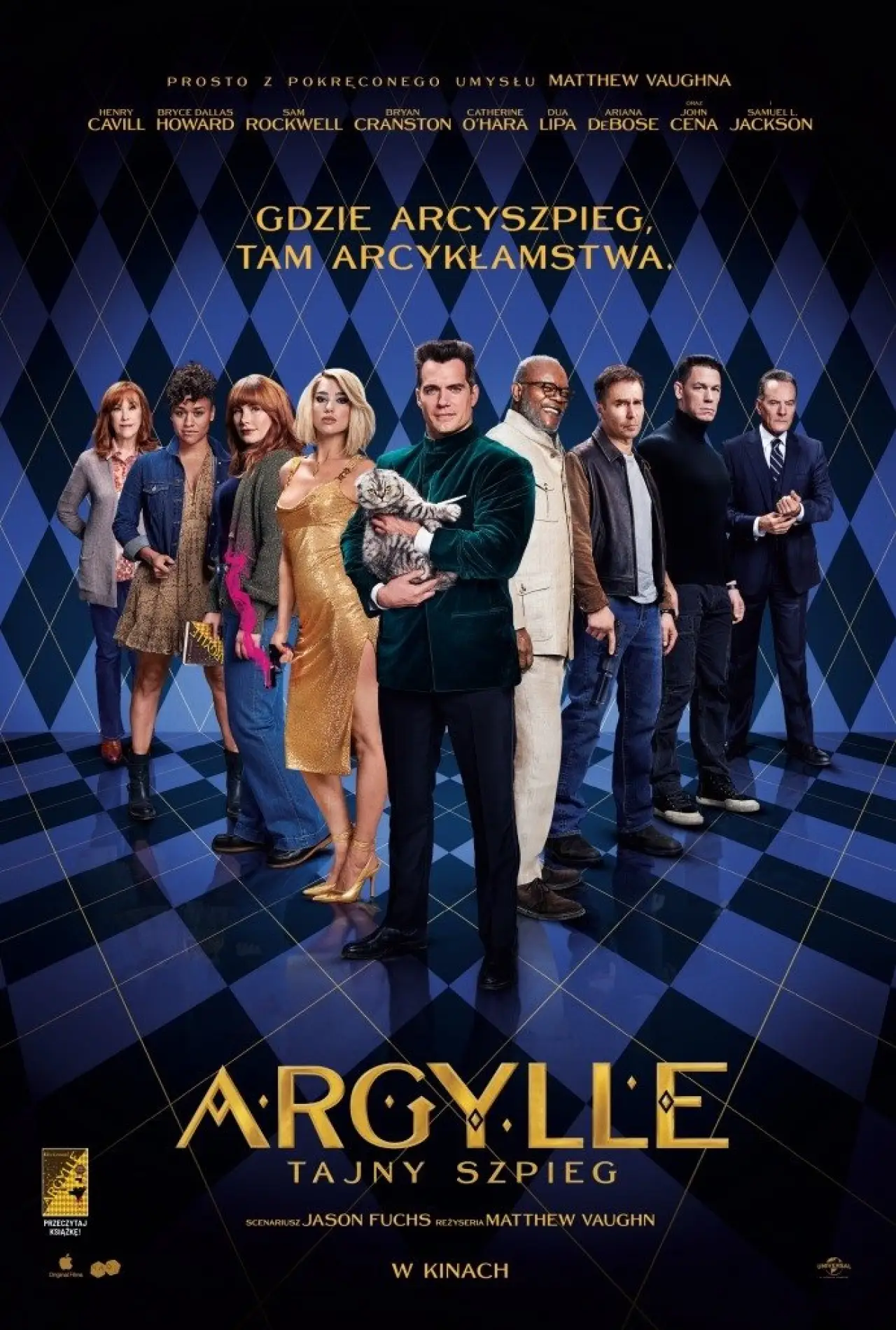 Plakat filmowy "Argylle. Tajny szpieg"