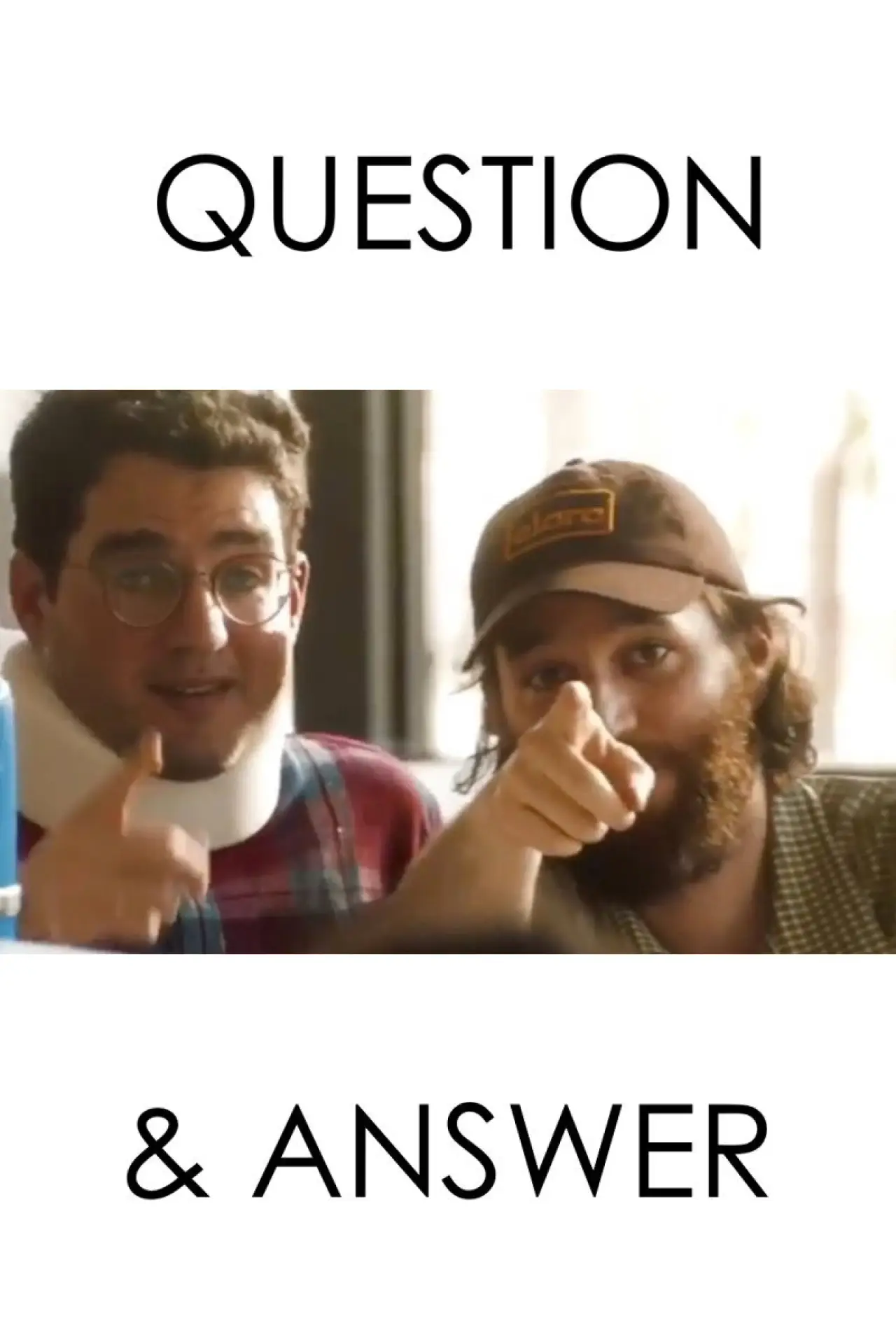 Plakat filmowy "Question & Answer"