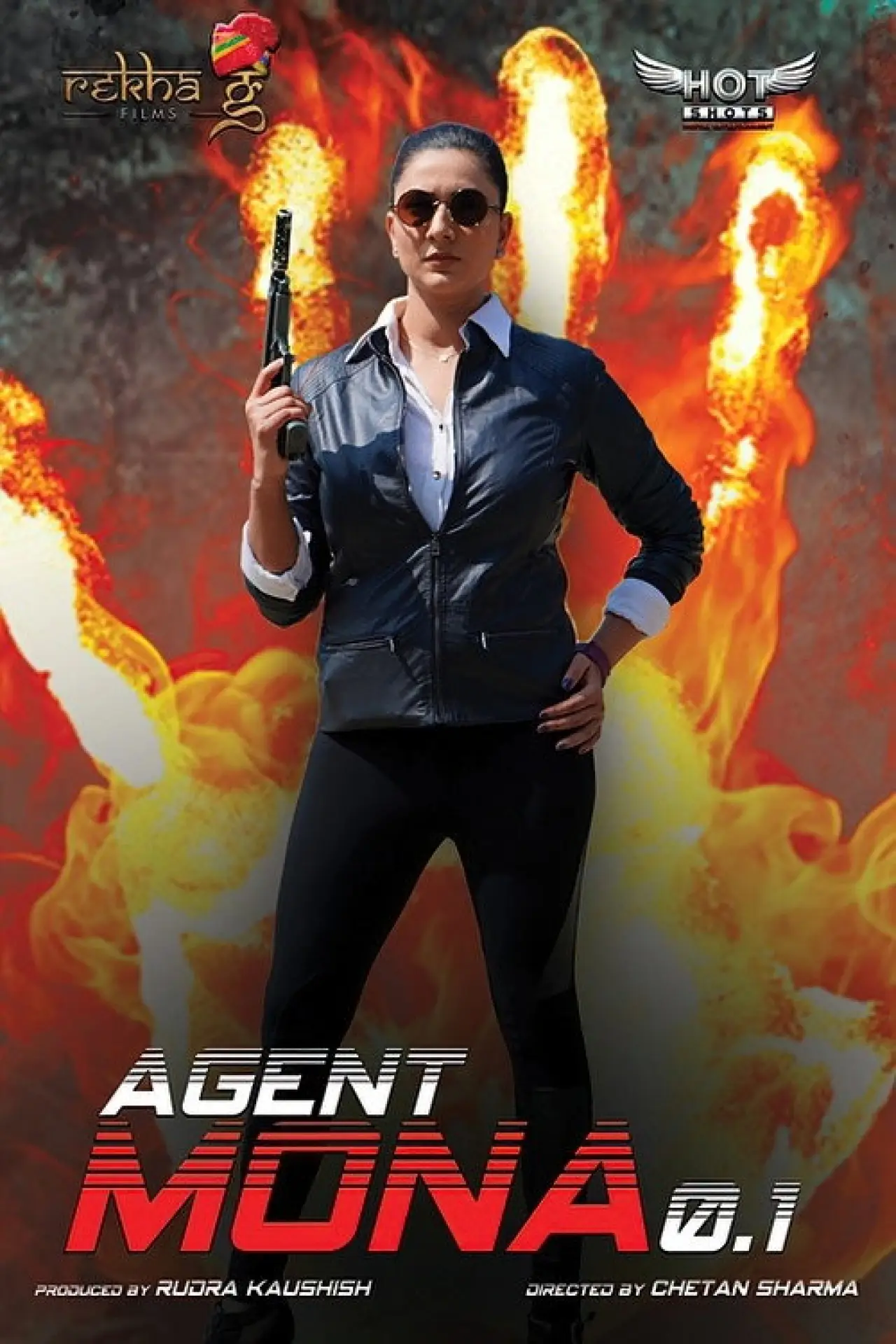 Plakat filmowy "Agent Mona"