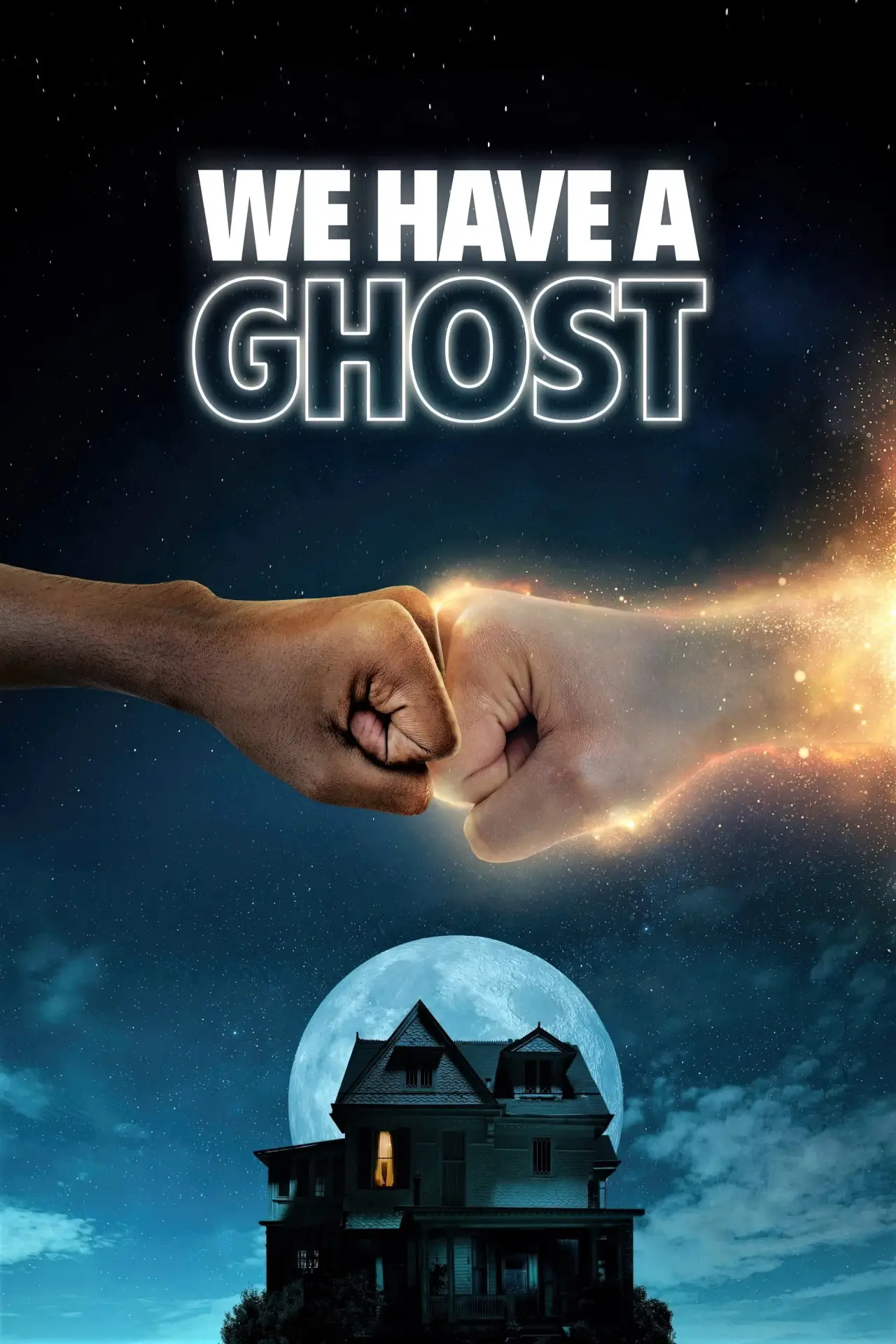Plakat filmowy "Mamy tu ducha"