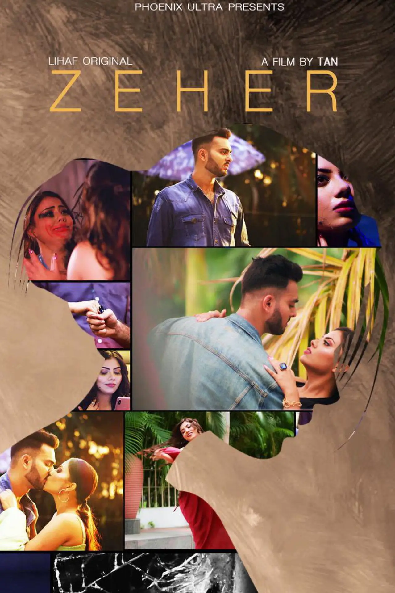 Plakat filmowy "Zeher"