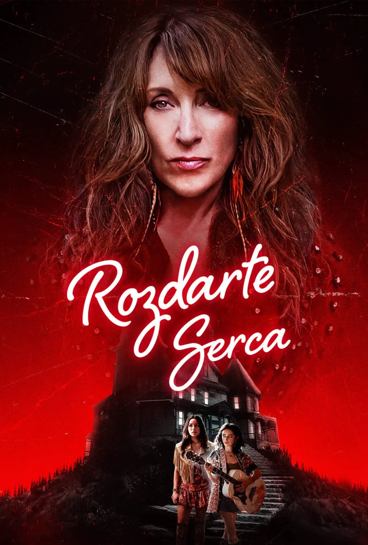 Plakat filmowy "Rozdarte Serca"