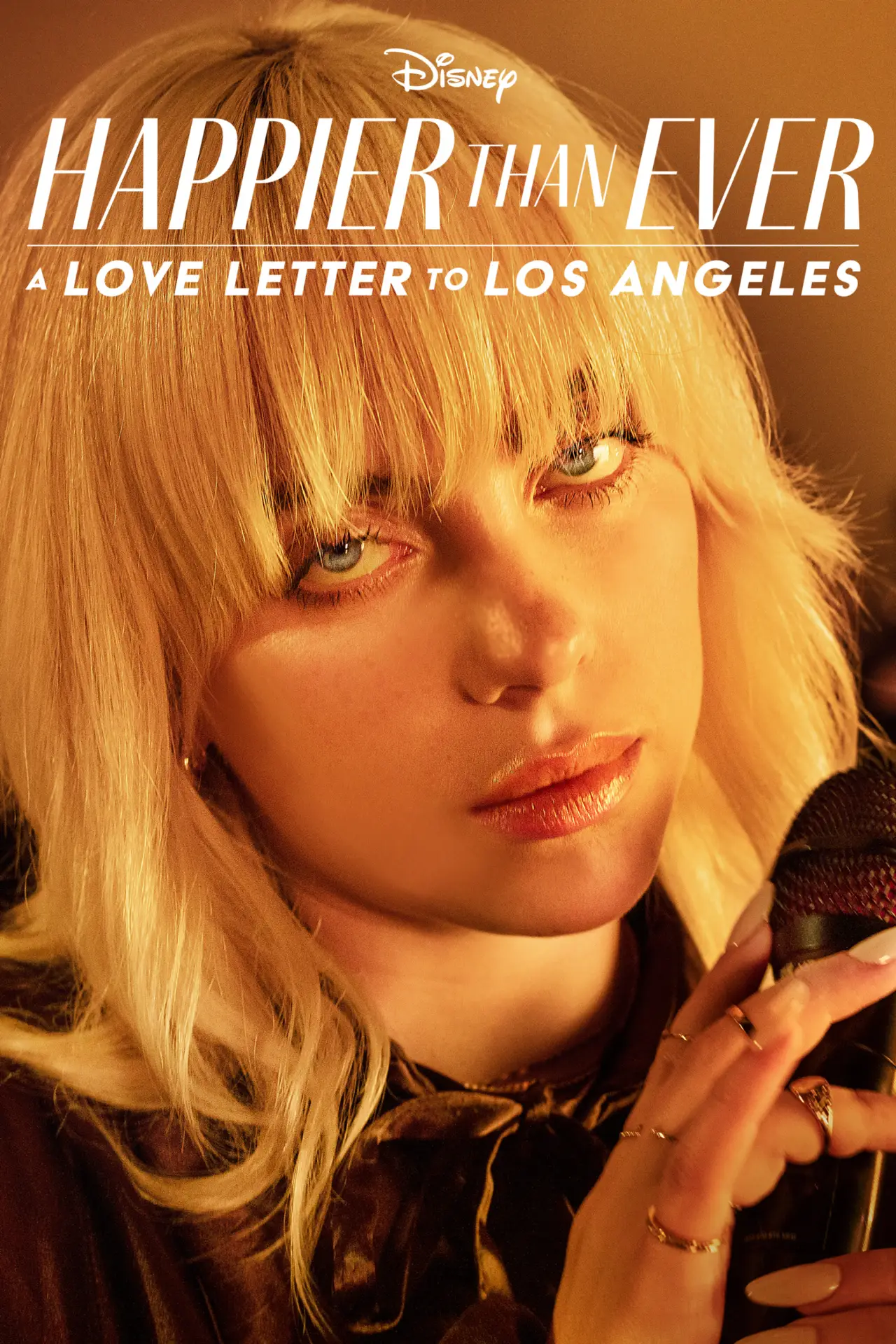 Plakat filmowy "Happier Than Ever: A Love Letter to Los Angeles"