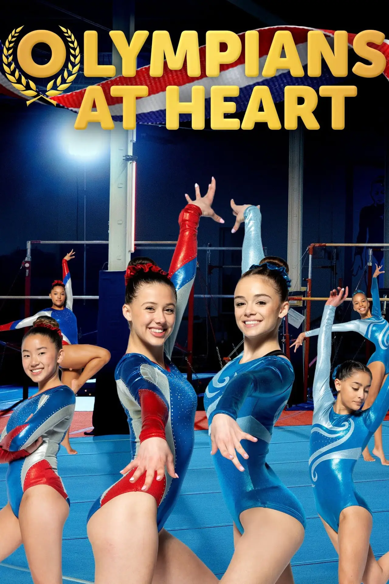Plakat filmowy "Olympians at Heart"