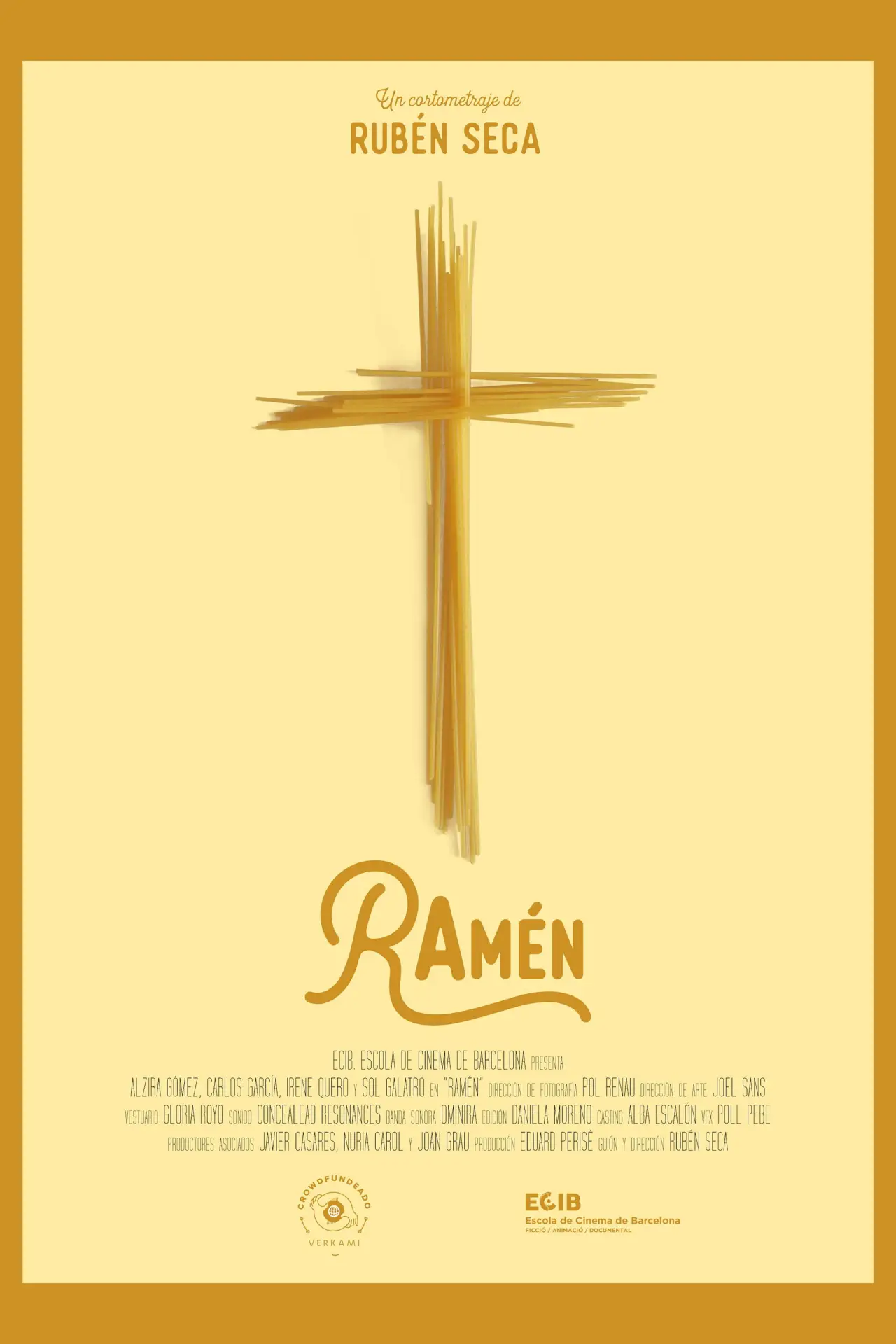Plakat filmowy "RAmén"