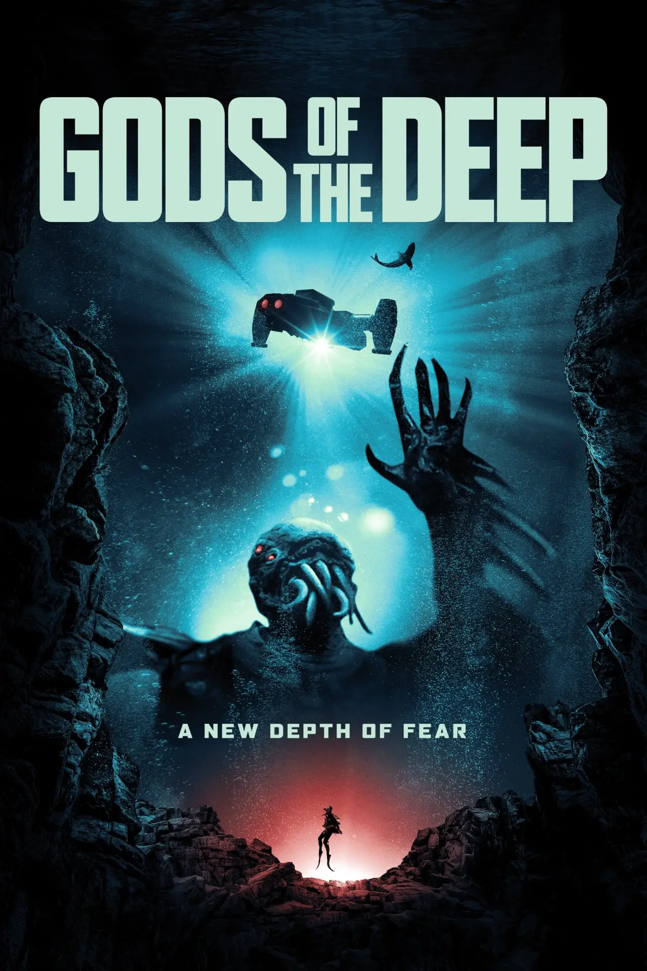 Plakat filmowy "Gods of the Deep"
