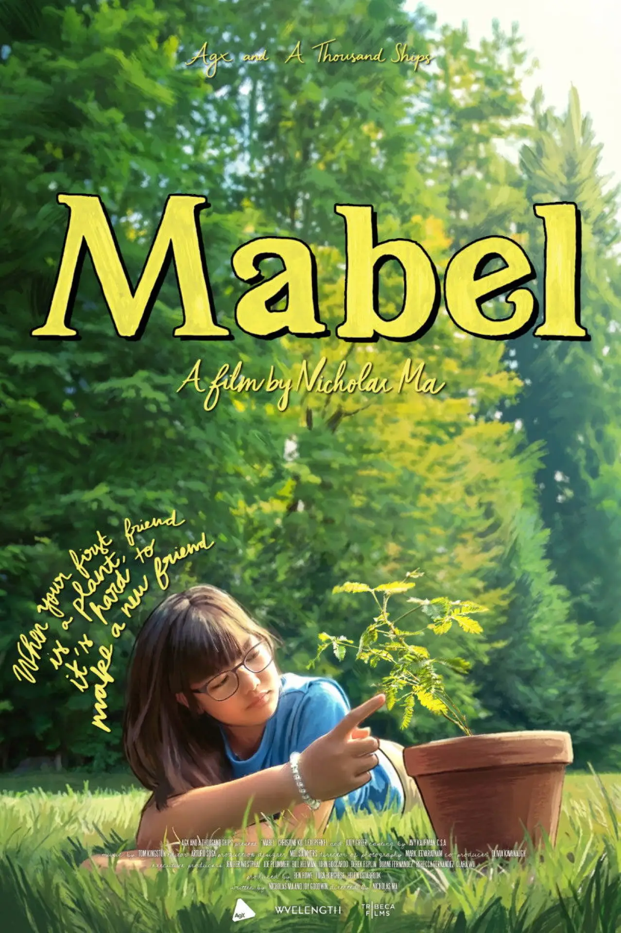 Plakat filmowy "Mabel"