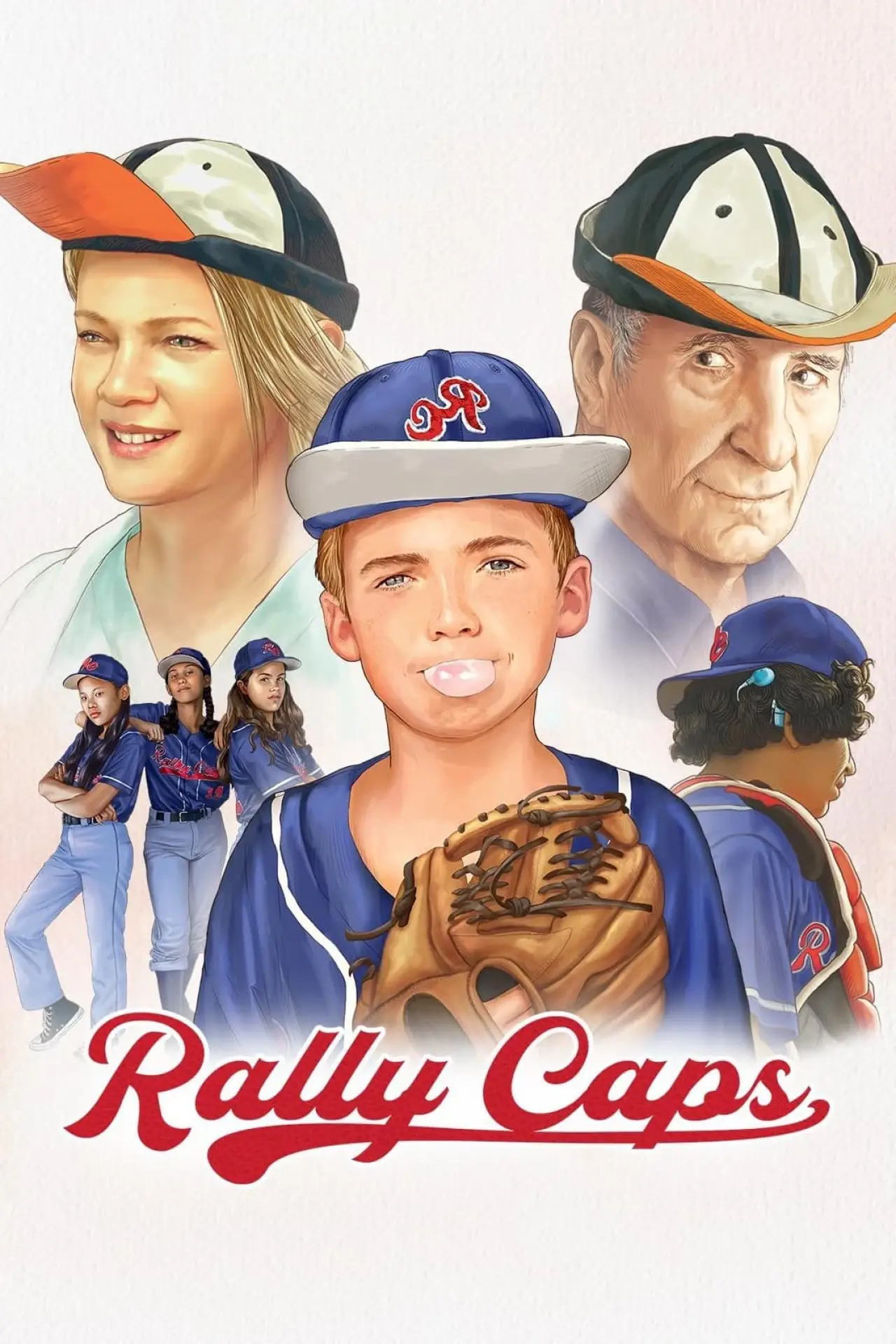 Plakat filmowy "Rally Caps"