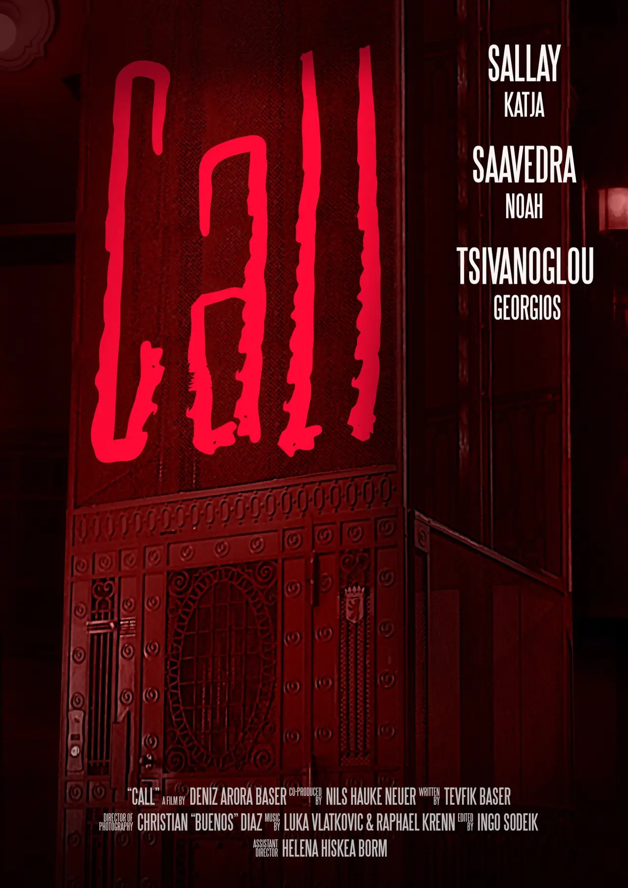 Plakat filmowy "Call"