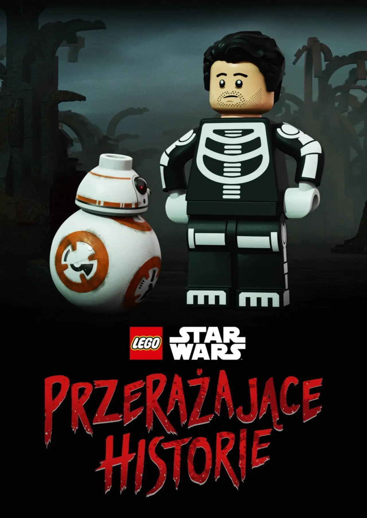Plakat filmowy "LEGO Gwiezdne wojny: Przerażające historie"