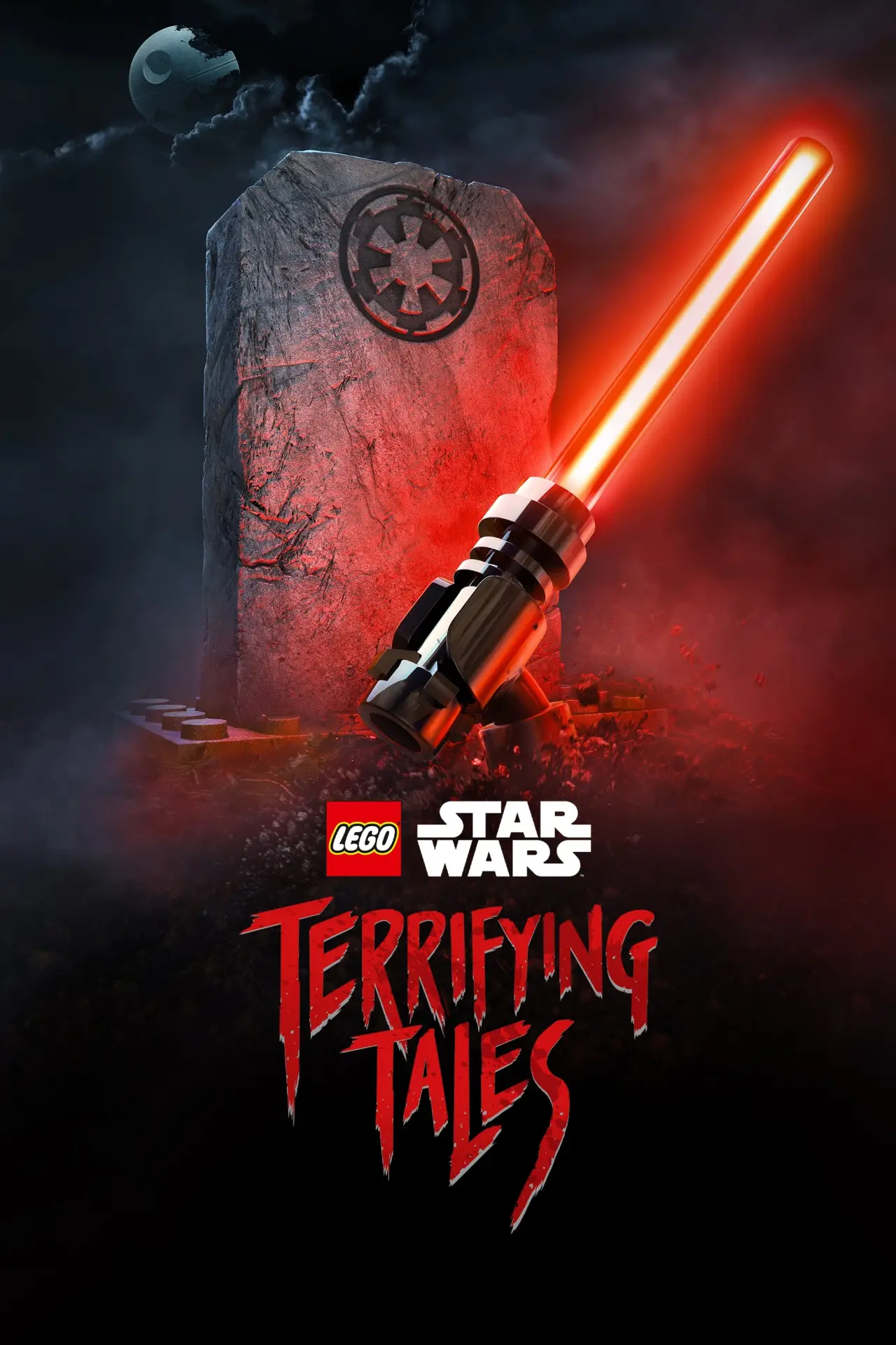 Plakat filmowy "LEGO Gwiezdne wojny: Przerażające historie"