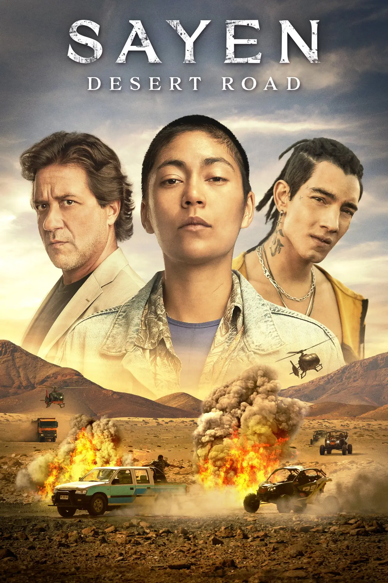 Plakat filmowy "Sayen: Suchy szlak"