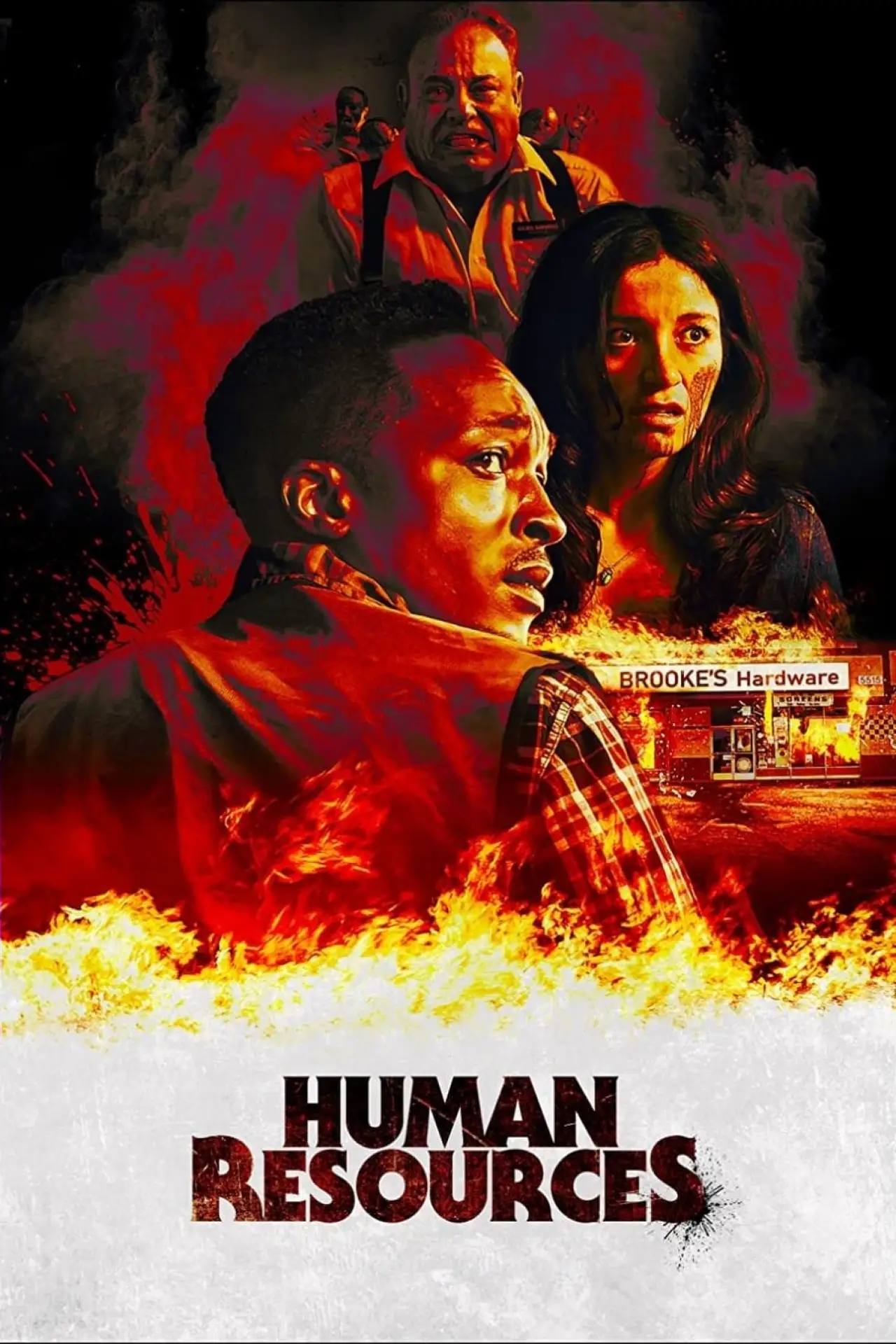 Plakat filmowy "Zasoby ludzkie"