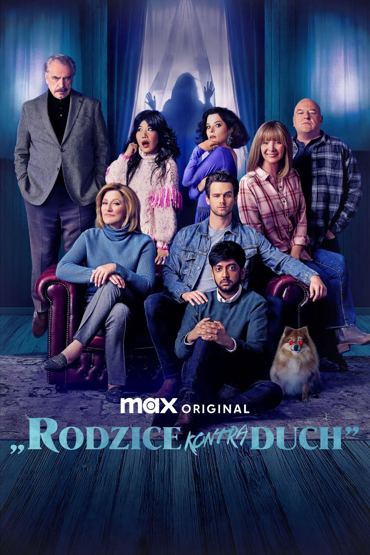Plakat filmowy "Rodzice kontra duch"