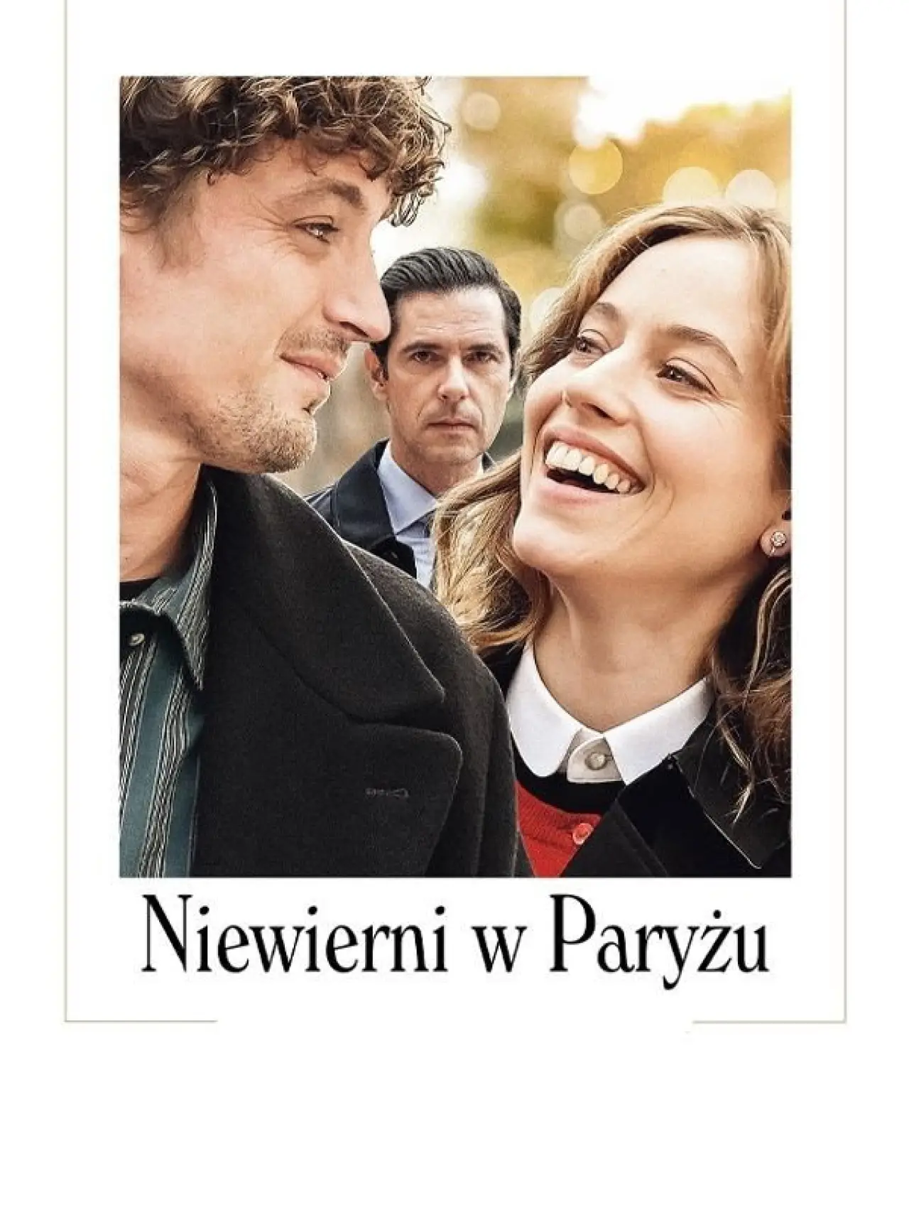 Plakat filmowy "Niewierni w Paryżu"