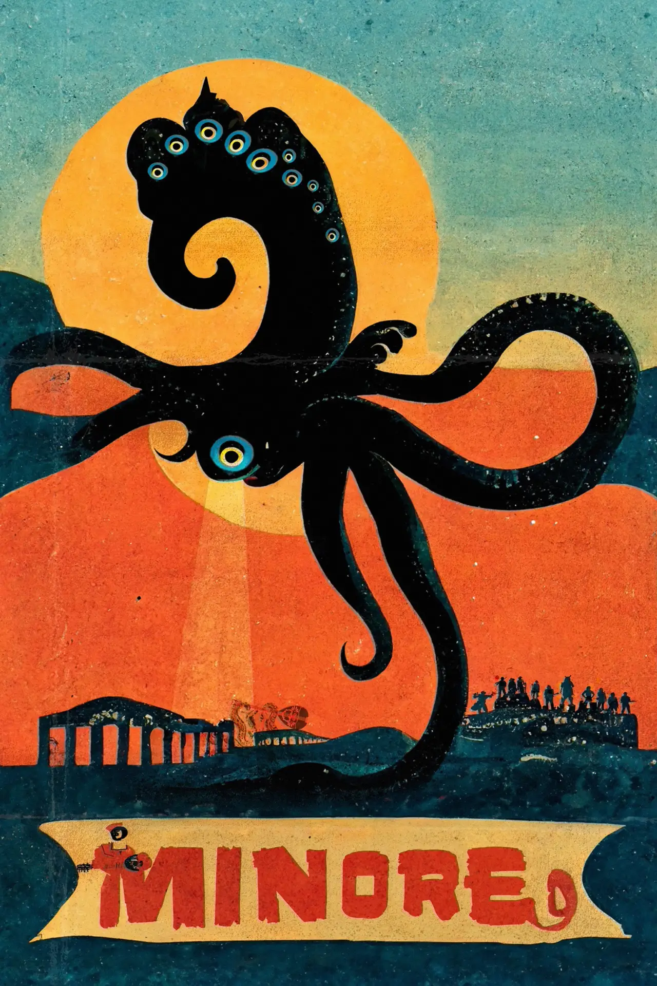 Plakat filmowy "Μινόρε"